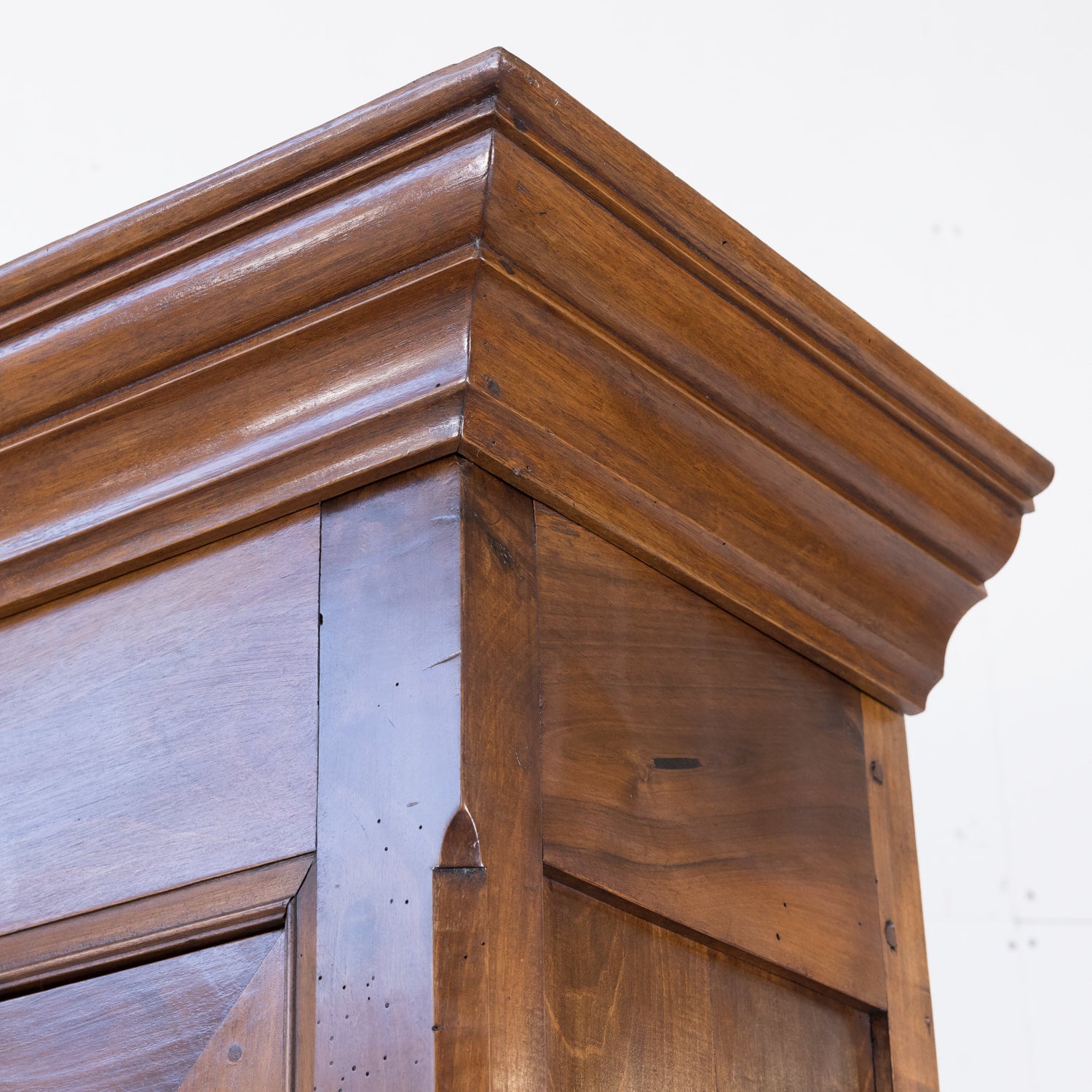 19th Century French Period Louis Phillipe Walnut Buffet Deux Corps