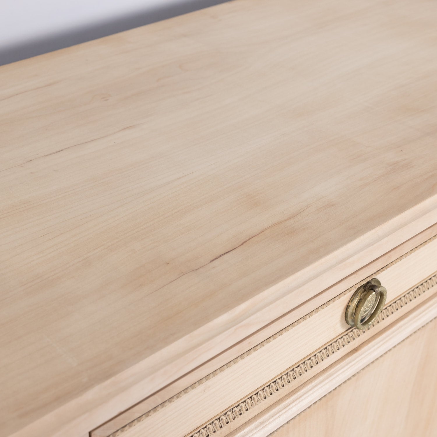 Antique French Louis XVI Style Bleached Cherry Enfilade Buffet