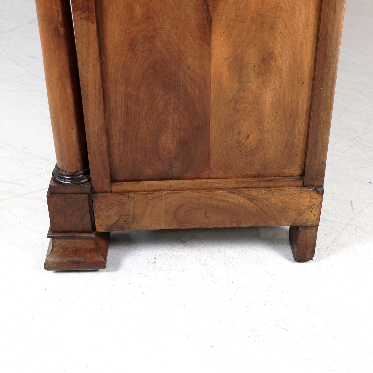 Exceptional Early 19th Century French Empire Period Chateau Enfilade in Walnut with Bookmatched Doors