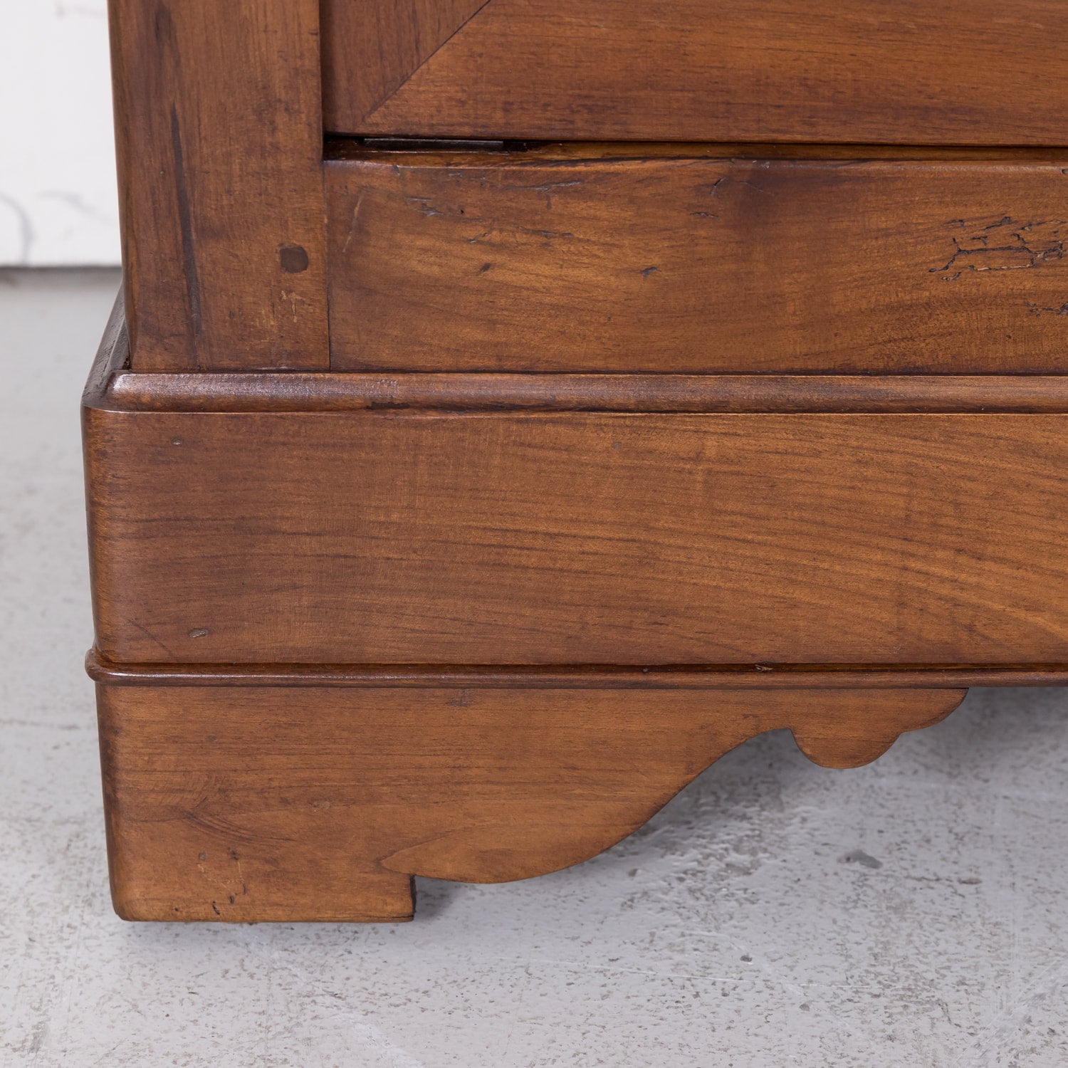 19th Century French Louis Philipe Style Walnut Enfilade from Brittany