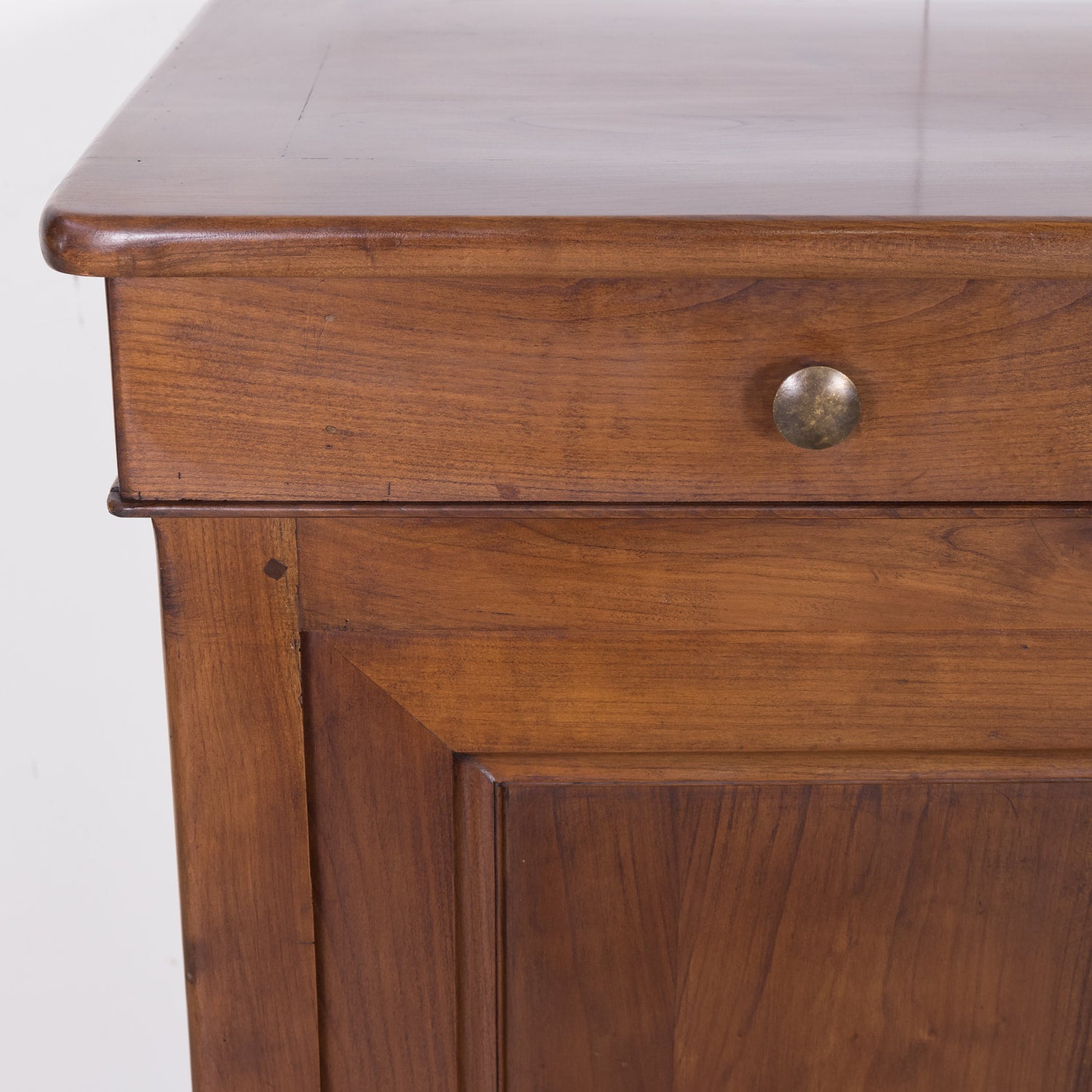 19th Century French Louis Philipe Style Walnut Enfilade from Brittany