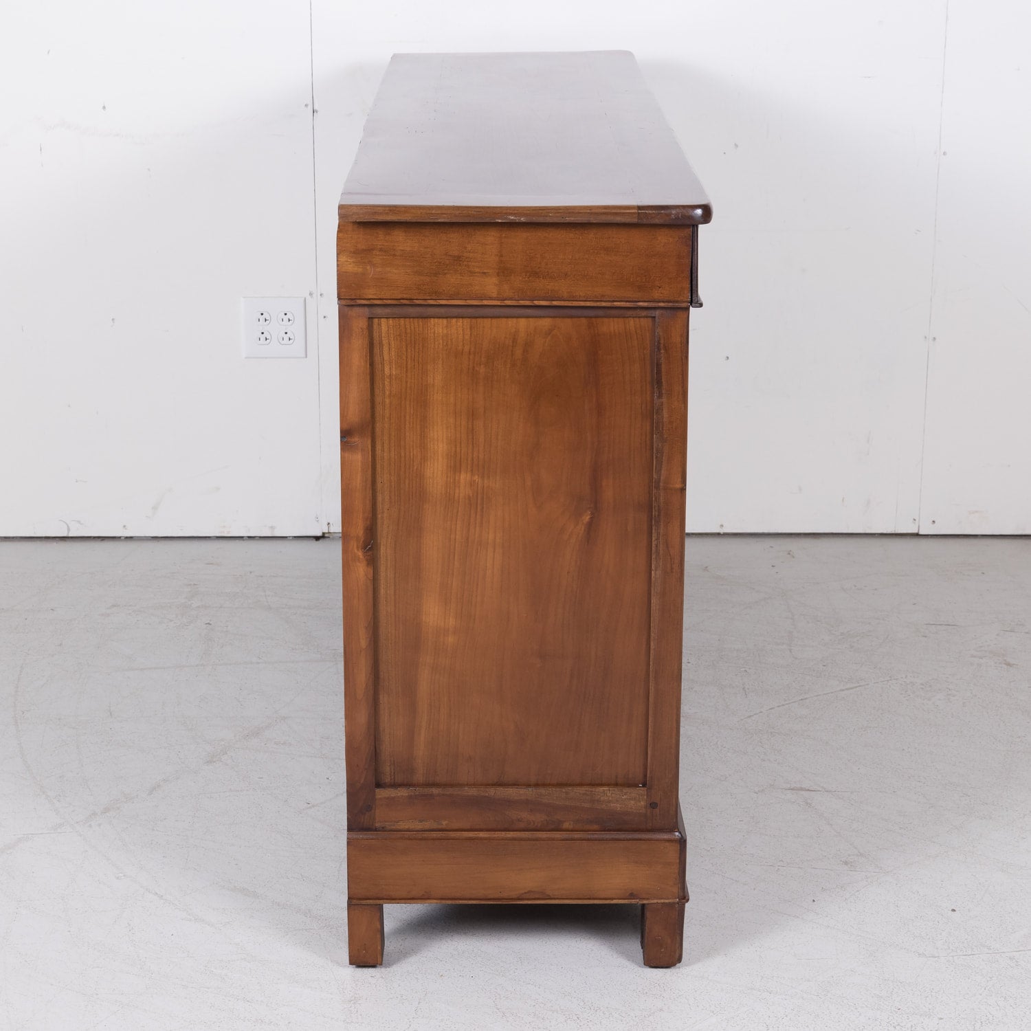 19th Century French Louis Philipe Style Walnut Enfilade from Brittany