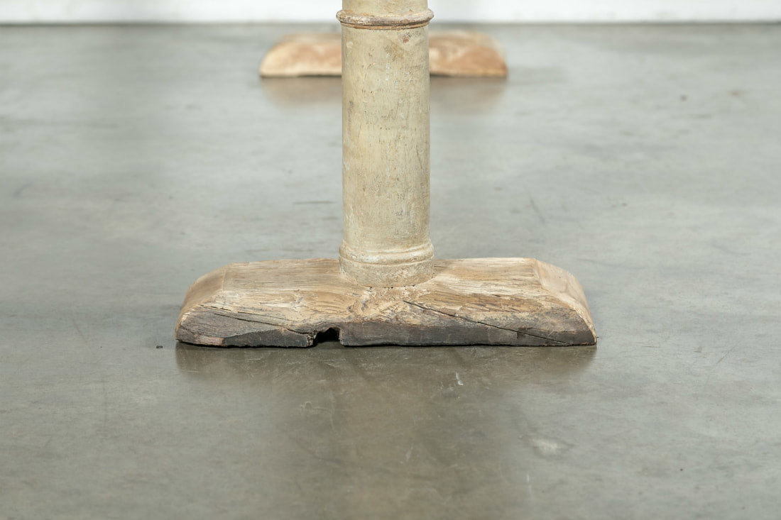 Late 19th Century French Provençal Painted Wood Console Table