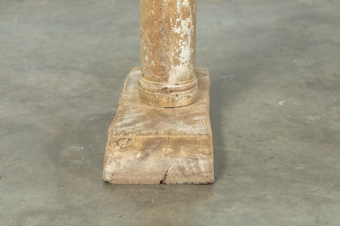 Late 19th Century French Provençal Painted Wood Console Table