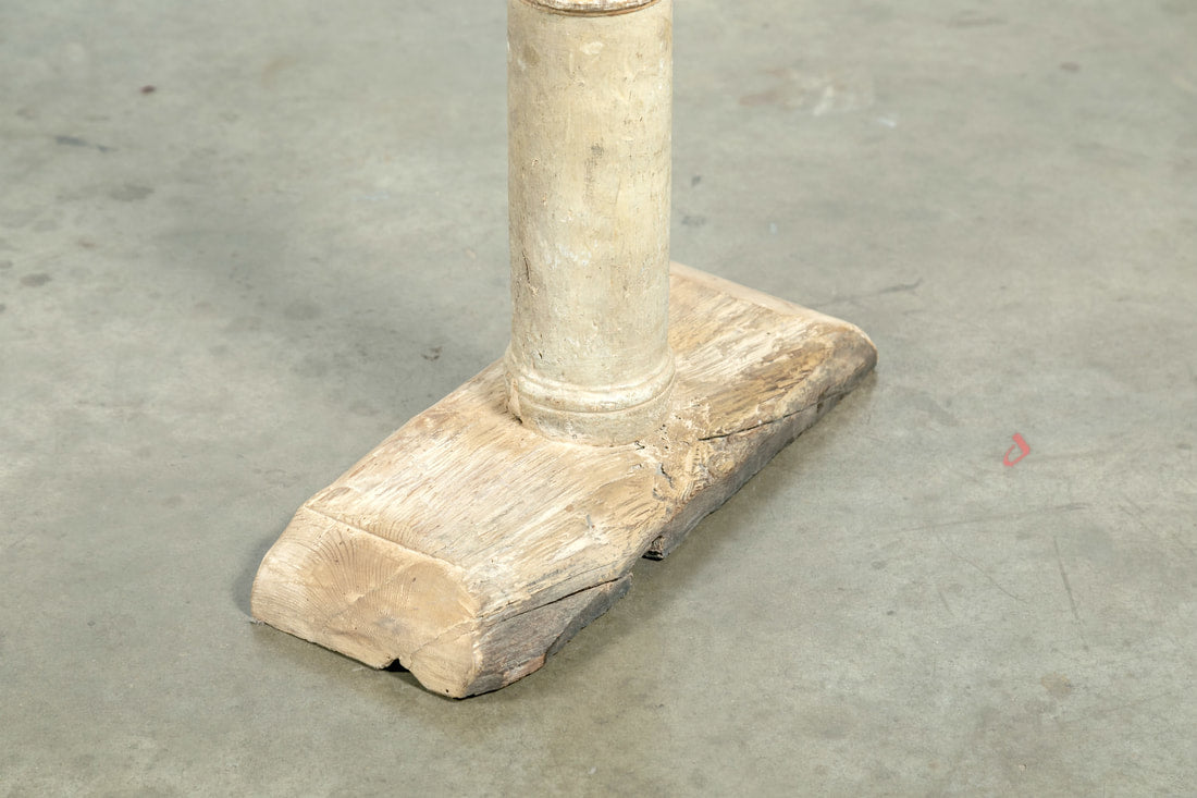 Late 19th Century French Provençal Painted Wood Console Table