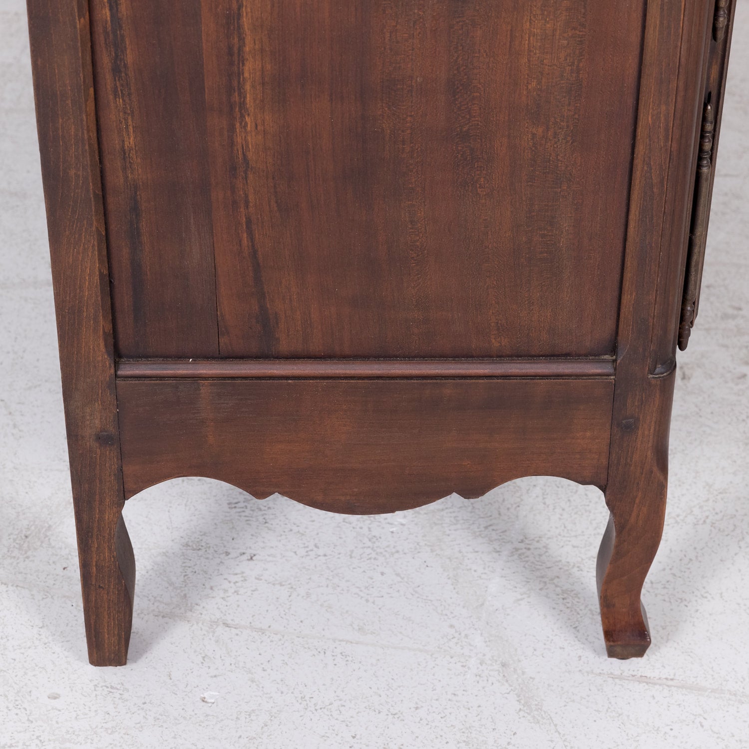 Louis XV Bressan Cabinet Walnut and Burl Chesnut