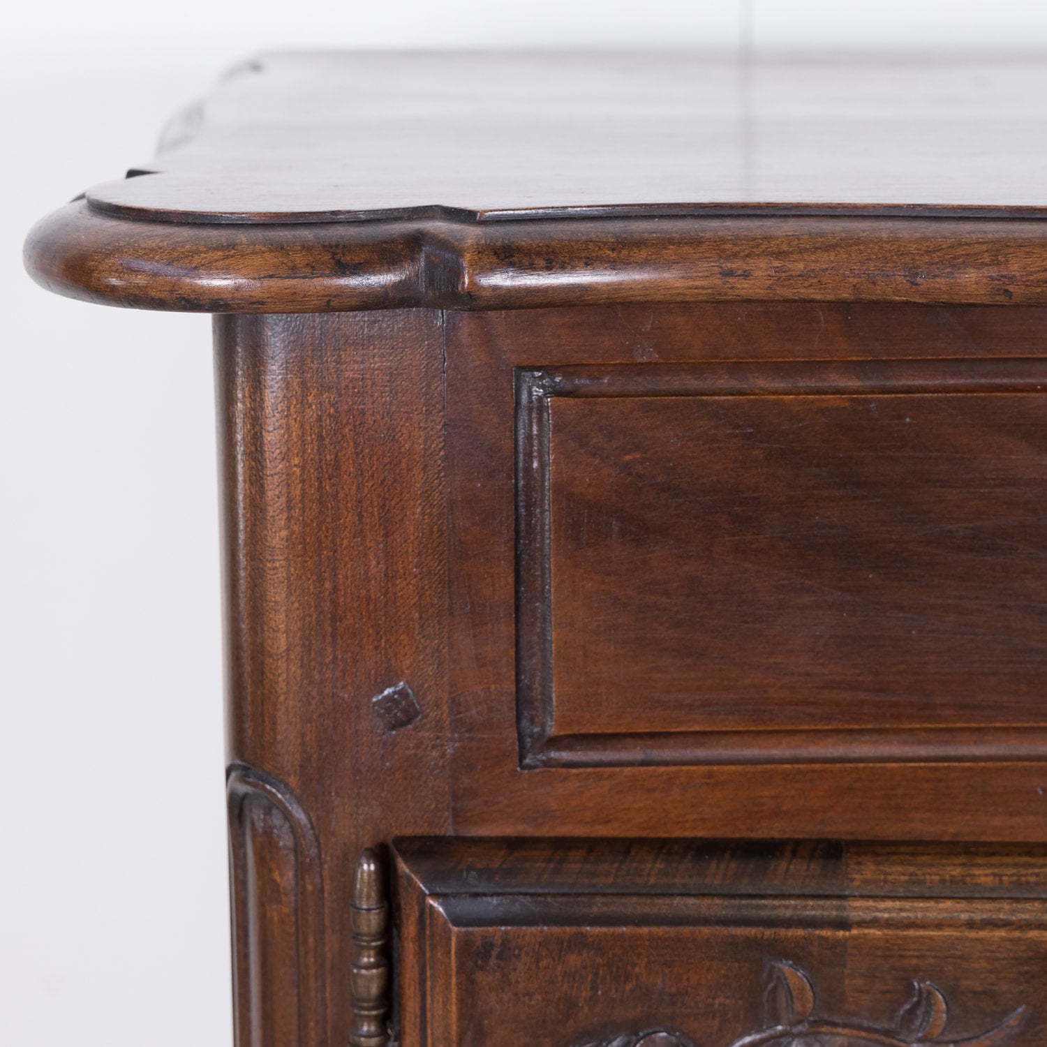 Louis XV Bressan Cabinet Walnut and Burl Chesnut