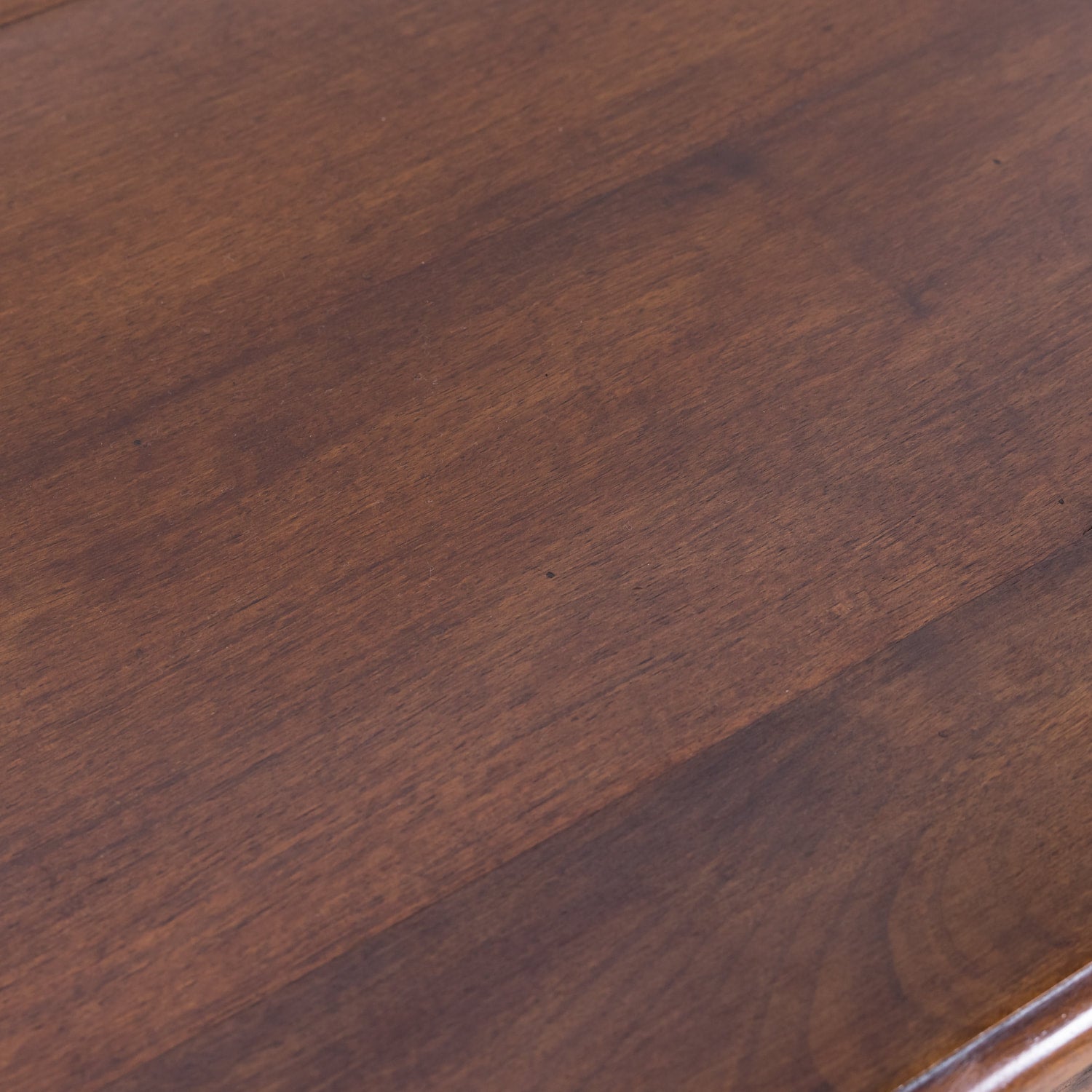 19th Century French Charles X Period Walnut Console with Drawers Made for Vachon-Bavoux & Cie