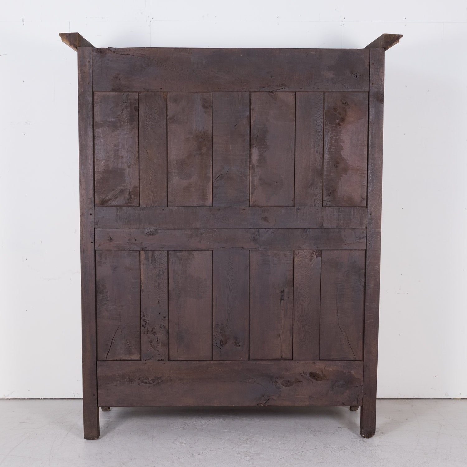 18th Century Louis XV Period French Provincial Bleached Armoire