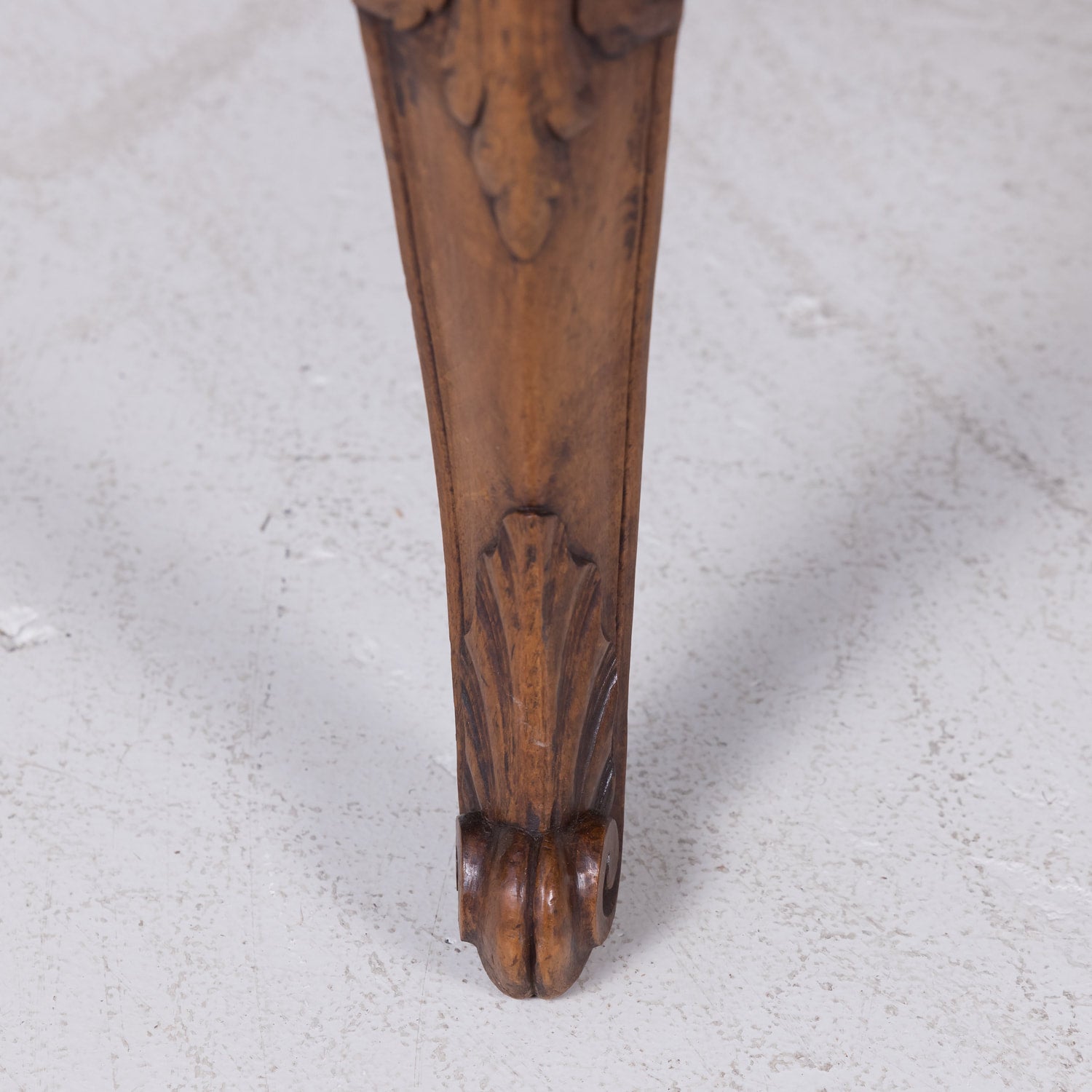 Fine Pair of 18th Century French Louis XV Period Carved Walnut Fauteuils