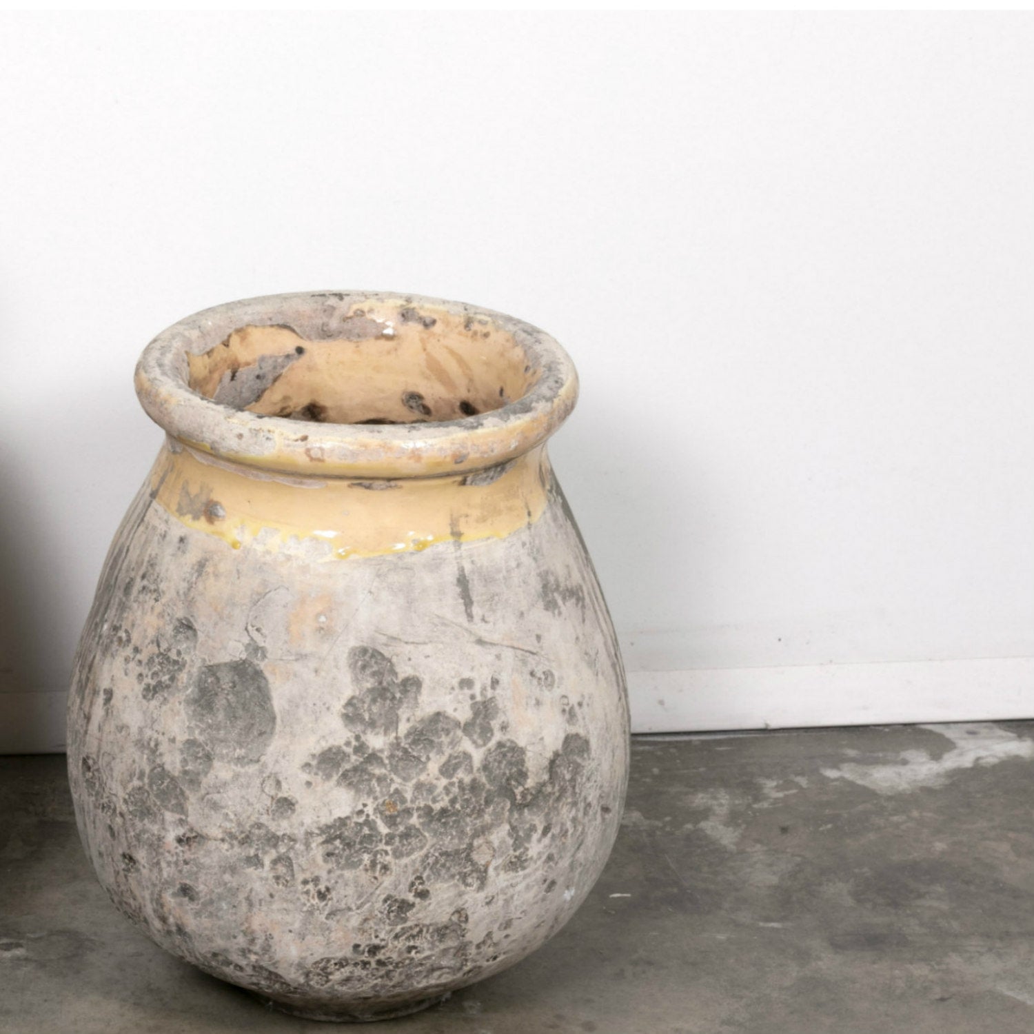 Small 19th Century French Terracotta Biot Pot or Jar ​