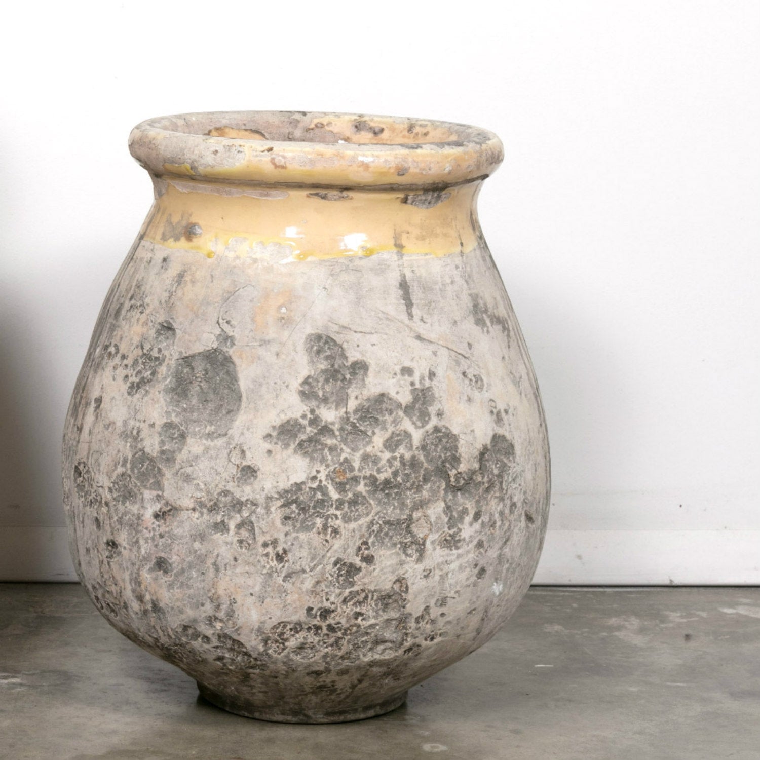 Small 19th Century French Terracotta Biot Pot or Jar ​