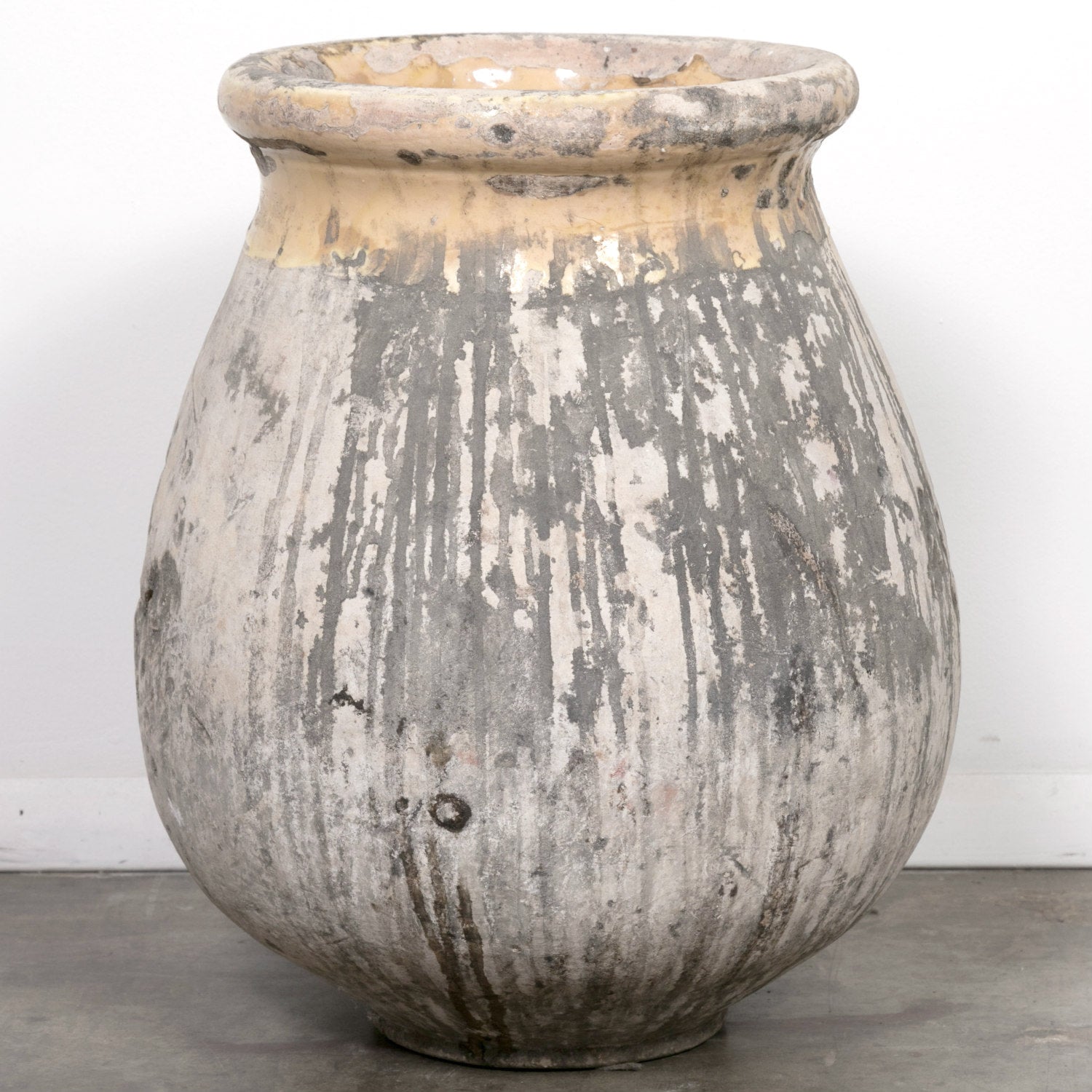 Small 19th Century French Terracotta Biot Pot or Jar ​