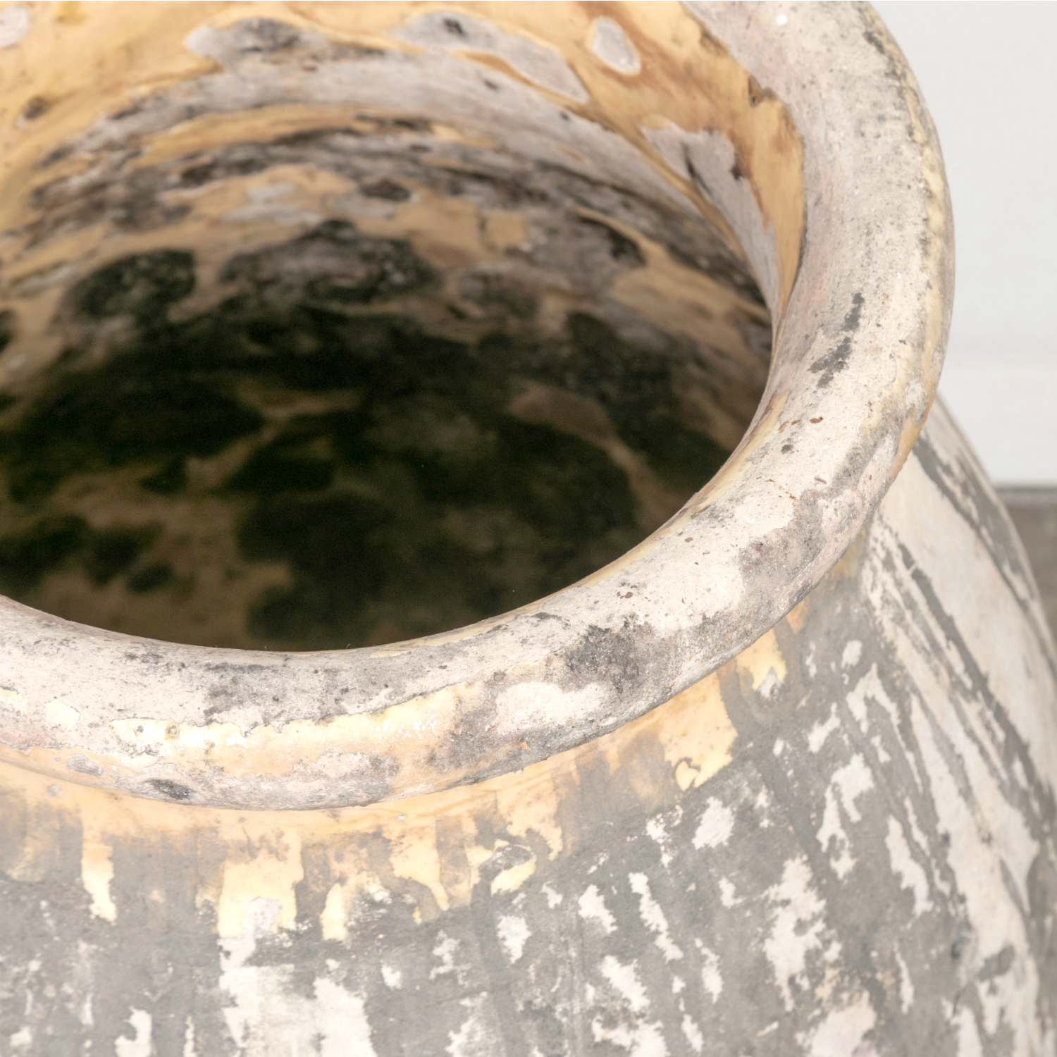 Small 19th Century French Terracotta Biot Pot or Jar ​