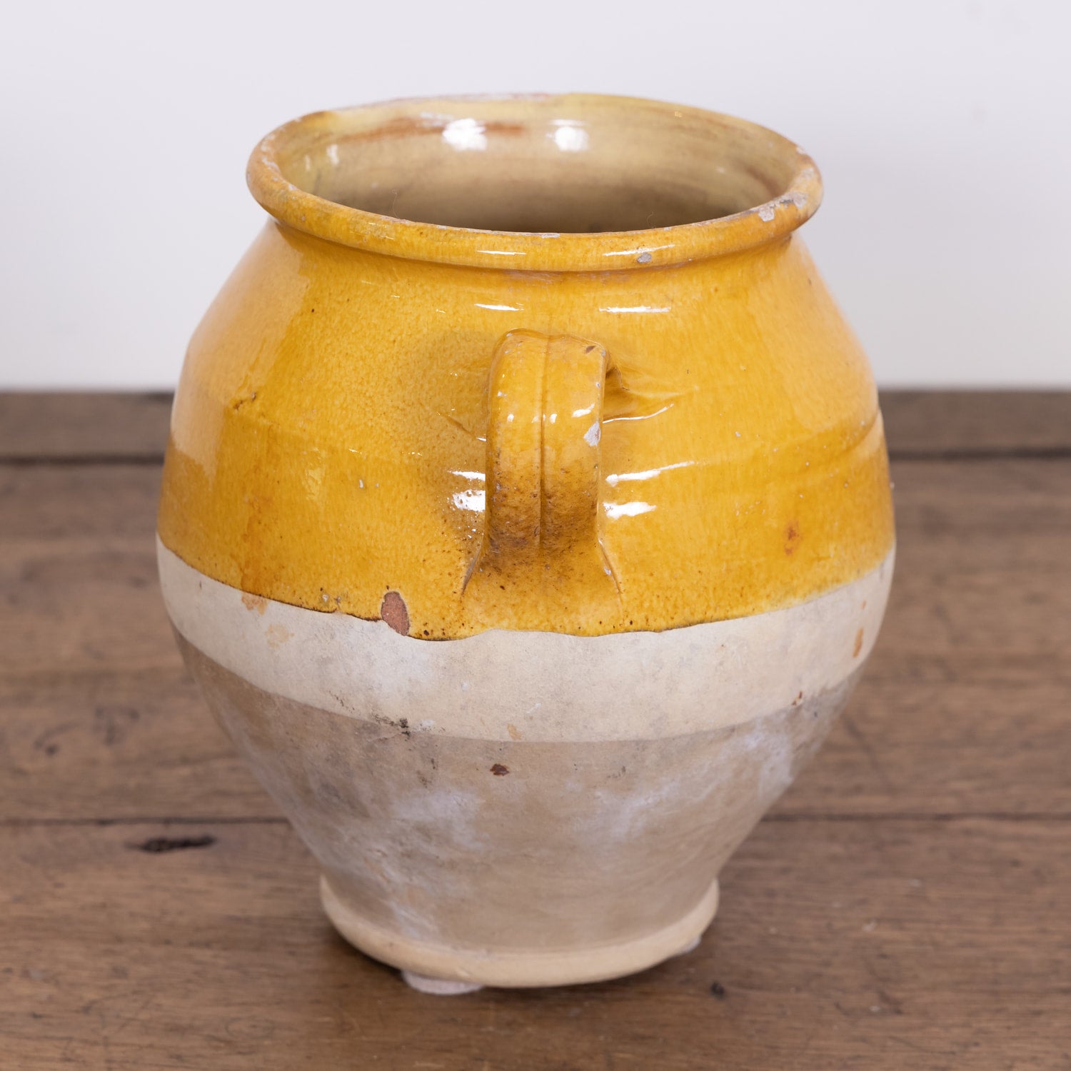 Faience Confit Pot / 18-19th.C・France / ファイアンス フランス 壷