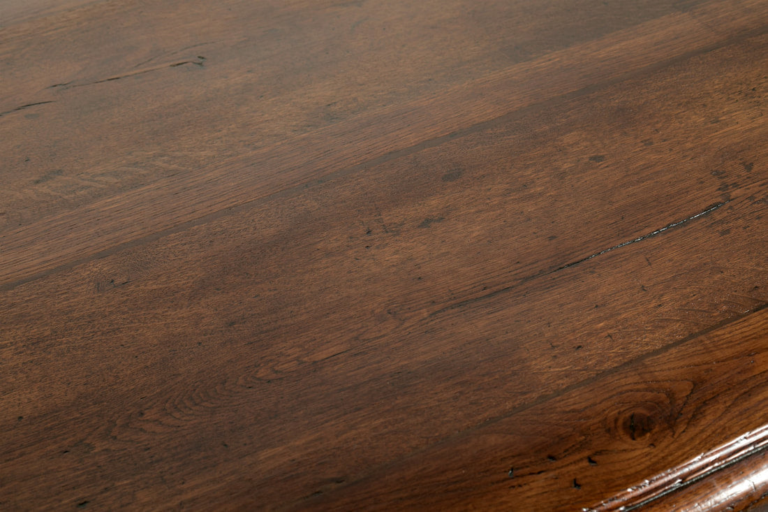 Early 19th Century Solid Oak French Provençal Desk or Console 