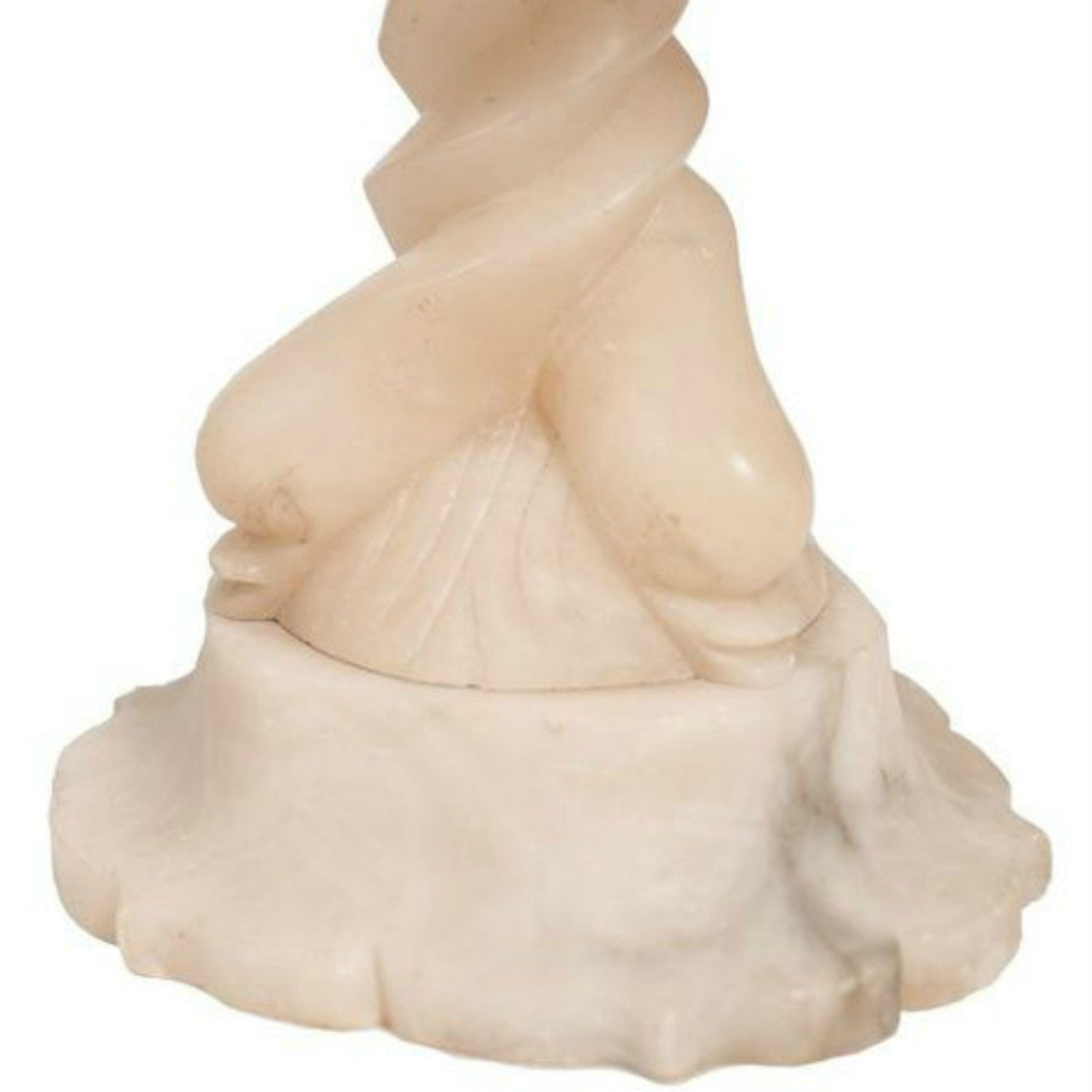 19th Century Hand Carved Italian Alabaster Tazza