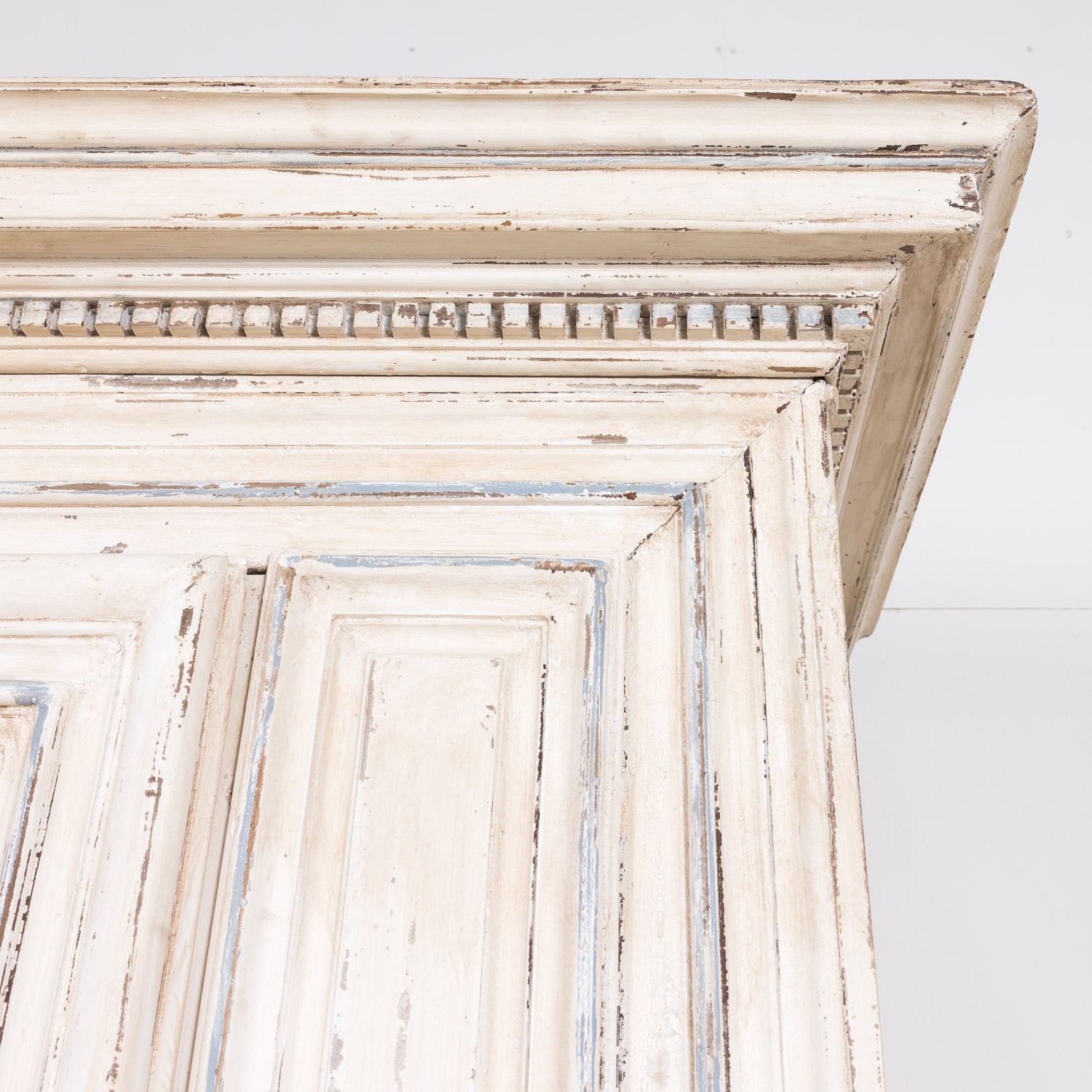 18th Century French Louis XIII Style Provencal Painted Chateau Bonnetiere