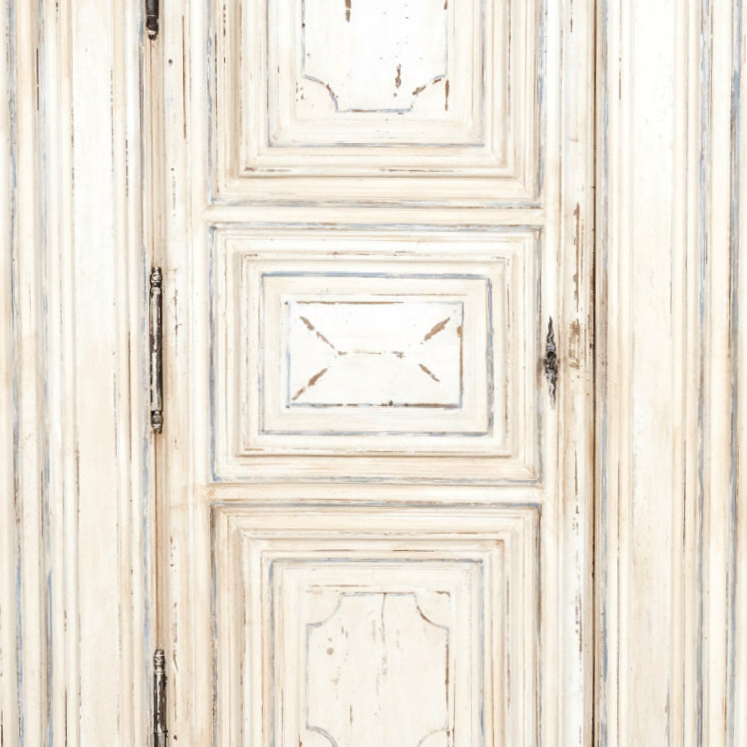 18th Century French Louis XIII Style Provencal Painted Chateau Bonnetiere