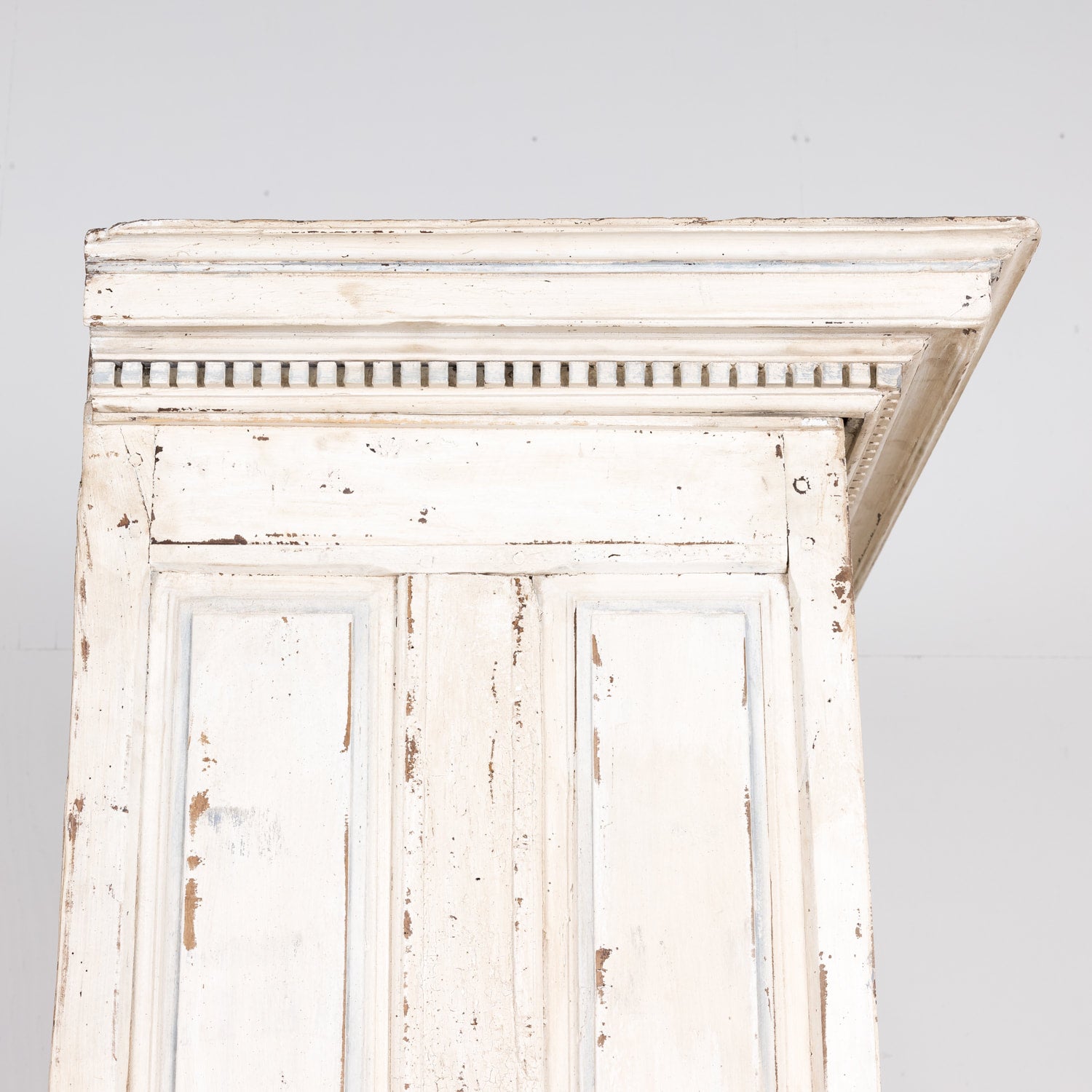 18th Century French Louis XIII Style Provencal Painted Chateau Bonnetiere