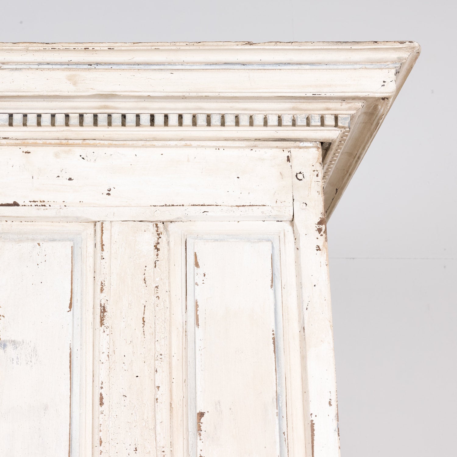 18th Century French Louis XIII Style Provencal Painted Chateau Bonnetiere