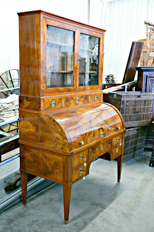 18th Century Louis XVI Period Bureau à Cylindre or Cylinder Desk