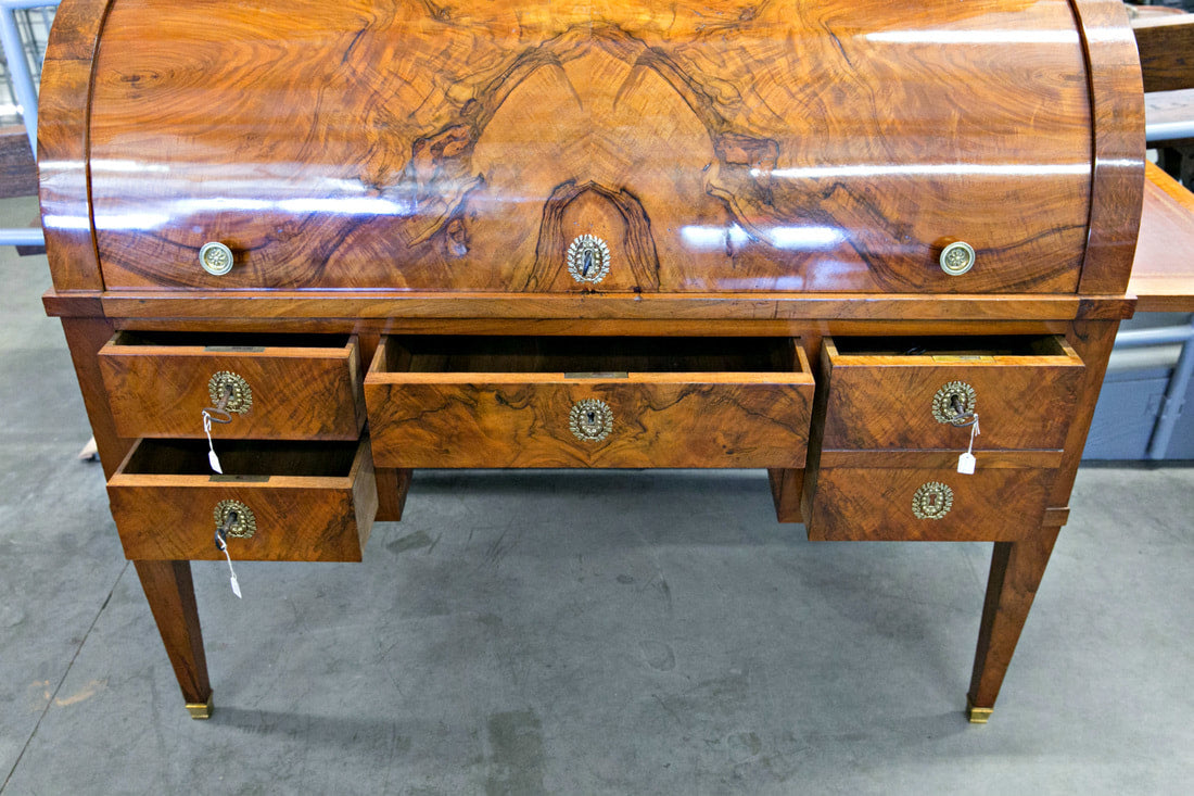 18th Century Louis XVI Period Bureau à Cylindre or Cylinder Desk