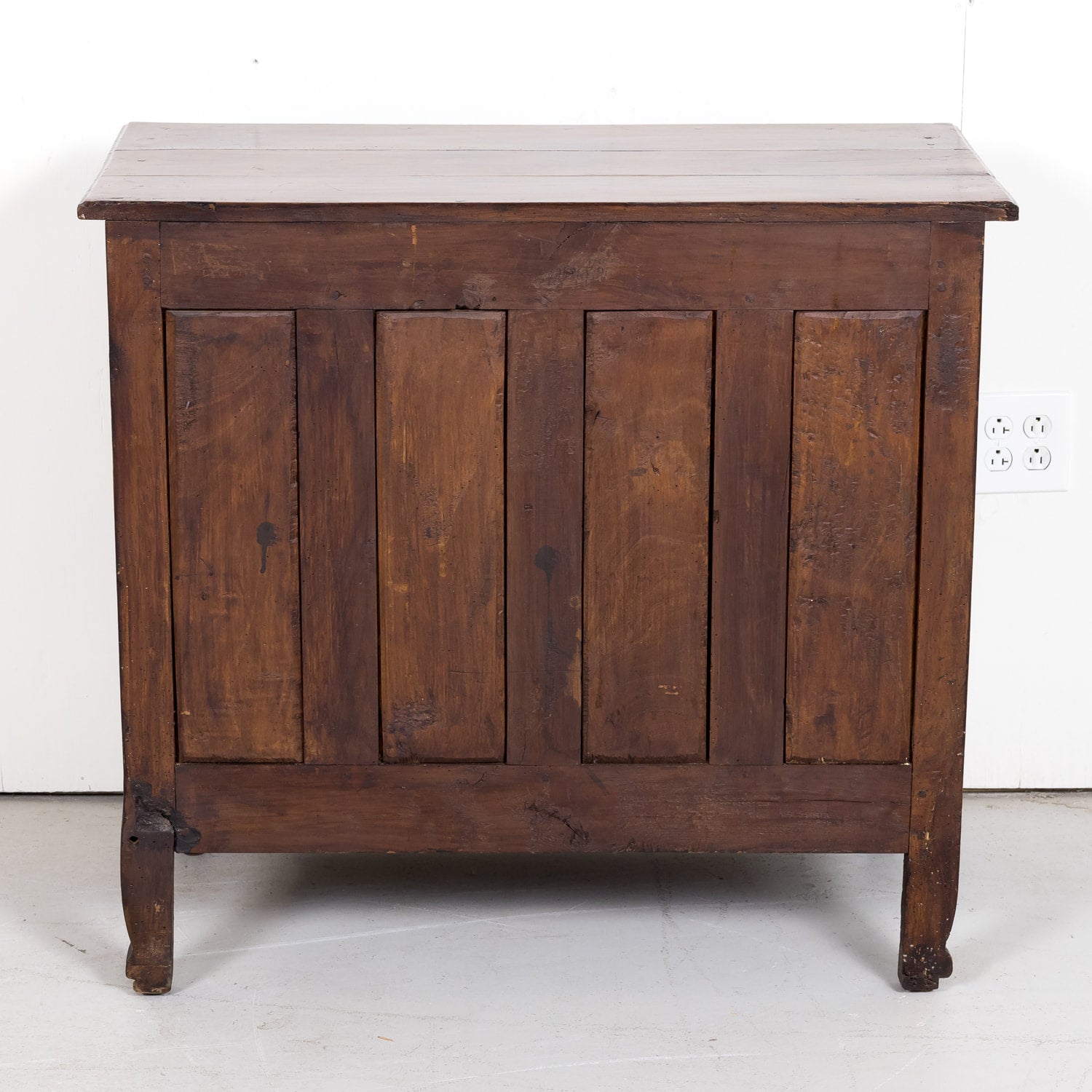 18th Century French Louis XV Period Two-Drawer Cherry Lyonnaise Commode