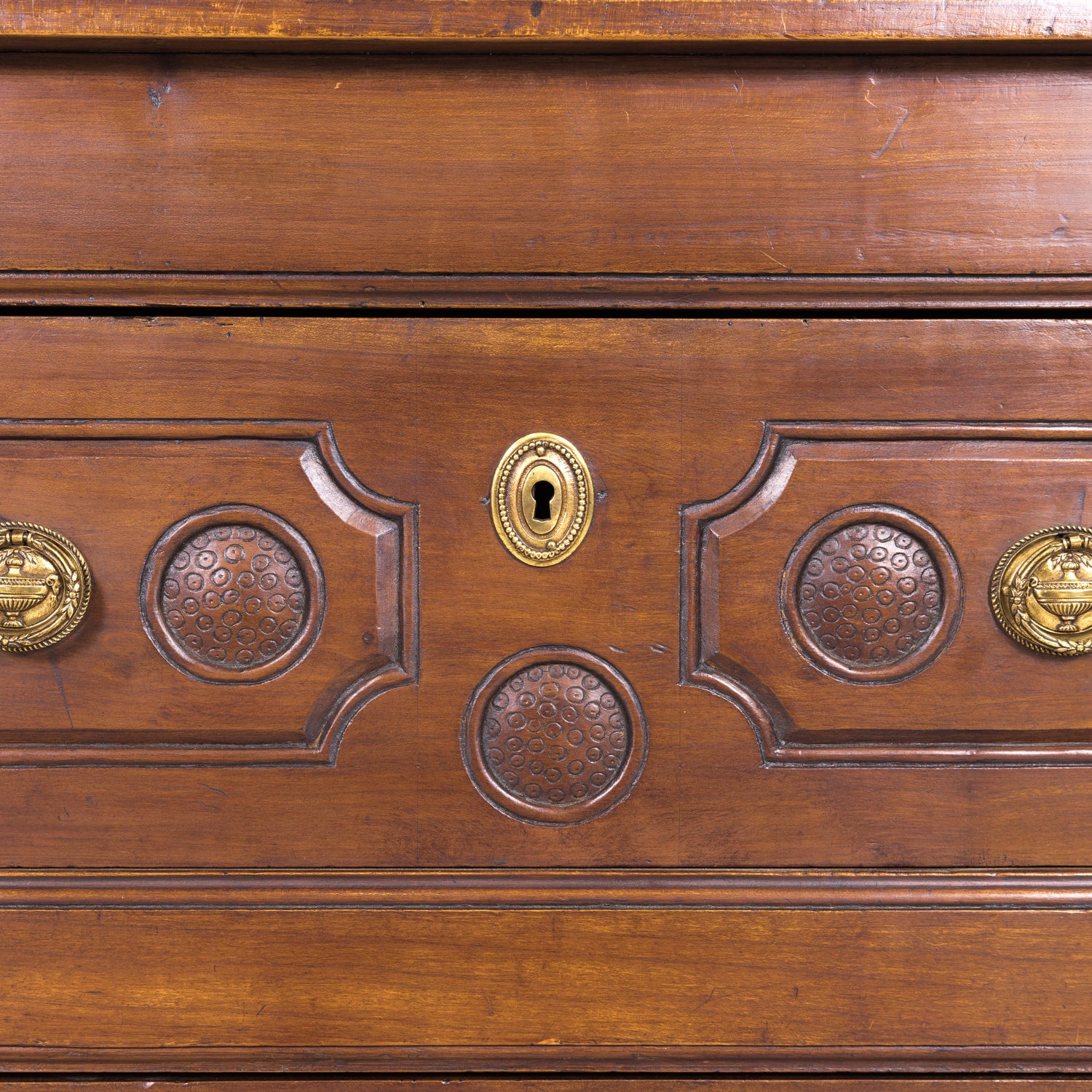 18th Century French Louis XV Period Two-Drawer Cherry Lyonnaise Commode