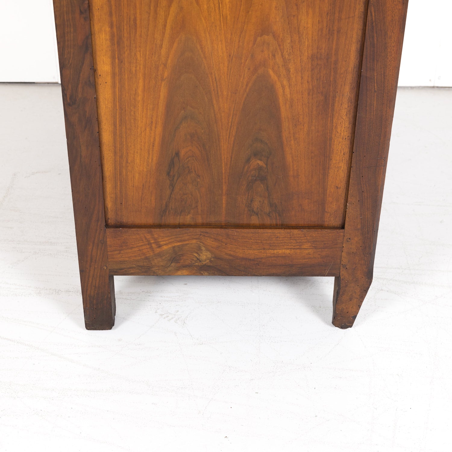 19th Century French Louis XVI Style Four-Drawer Walnut Commode