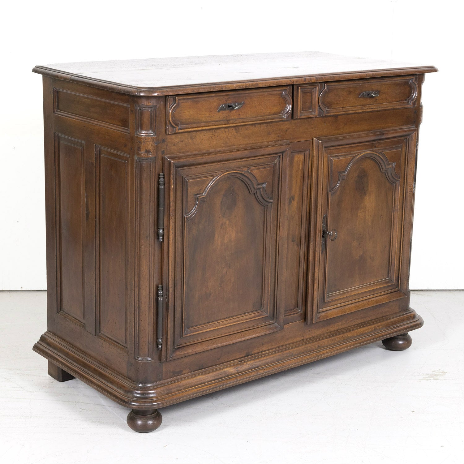 Fine 18th Century French Period Louis XIV Walnut Lyonnaise Buffet