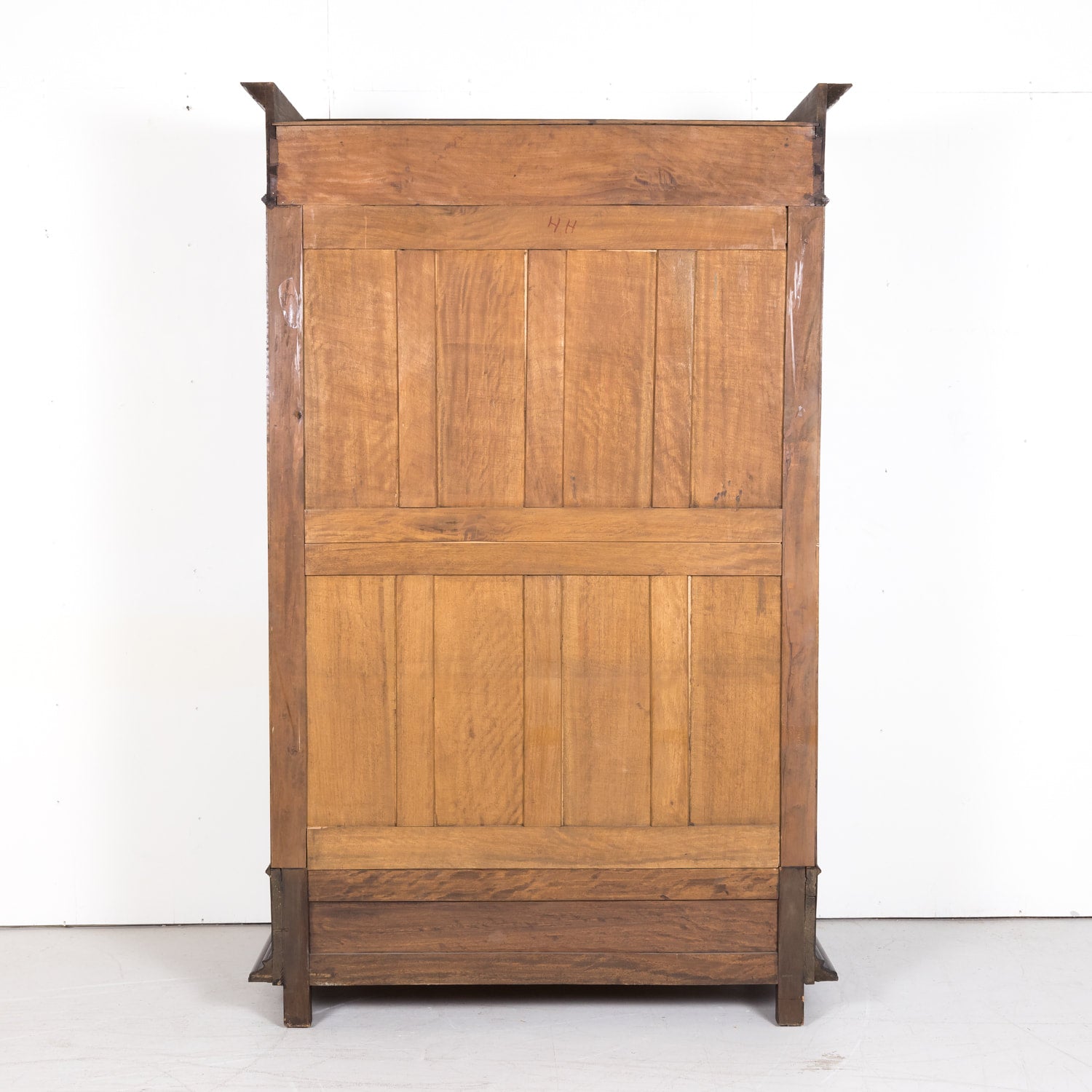 19th Century French Louis XIII Style Barley Twist Bibliotheque or Bookcase with Drawer