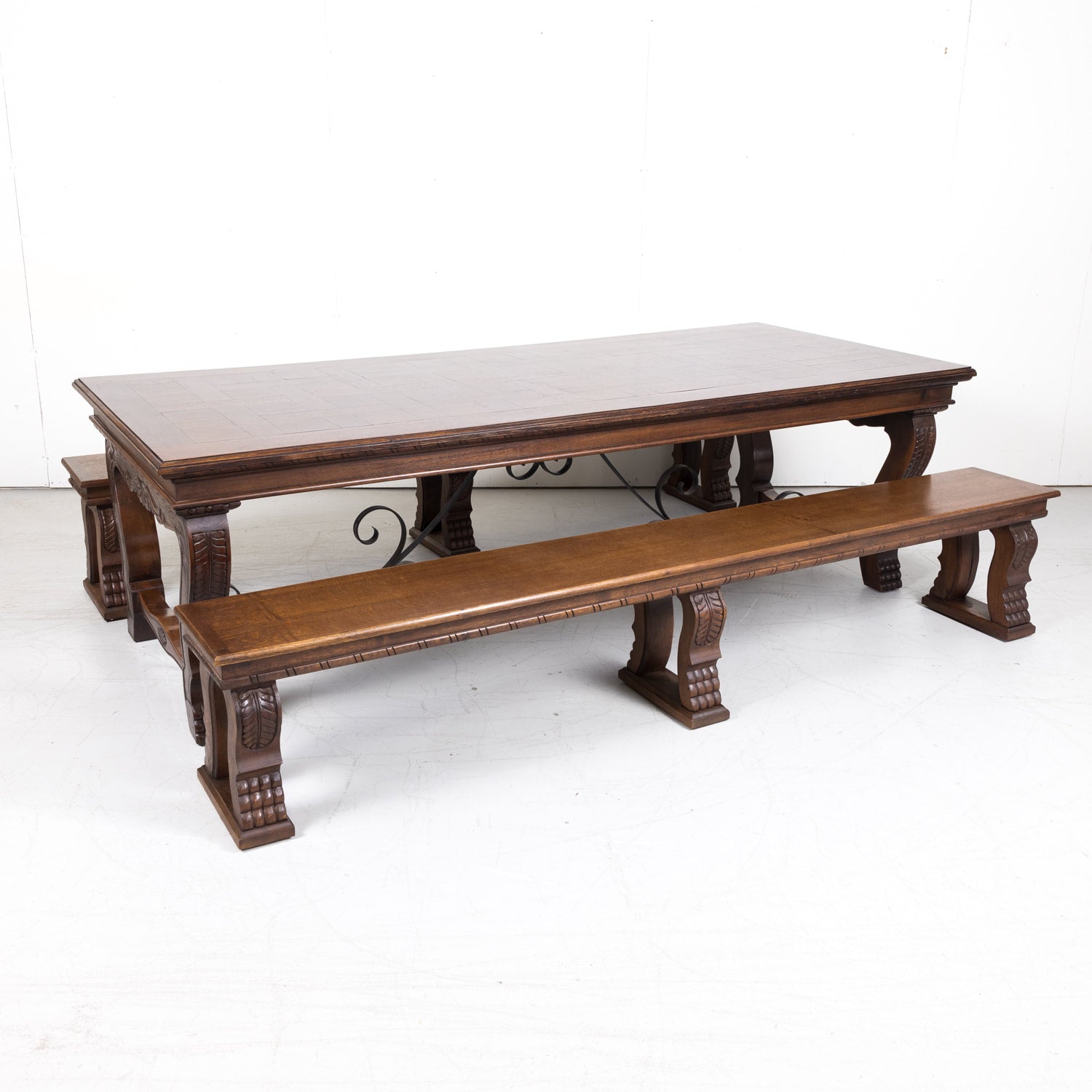 Antique French Carved Renaissance Style Dining Table – Lolo
