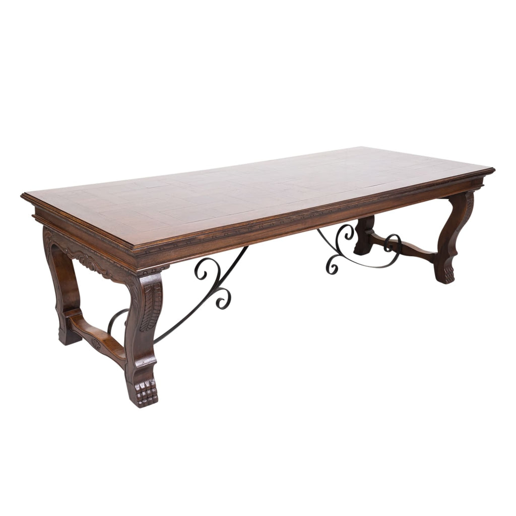 Antique French Carved Renaissance Style Dining Table