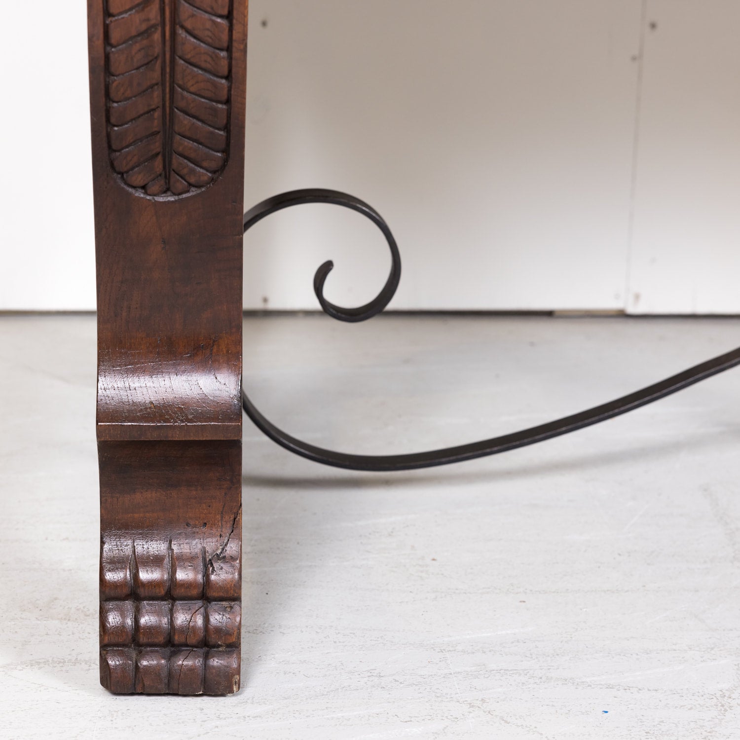 Antique French Carved Renaissance Style Dining Table