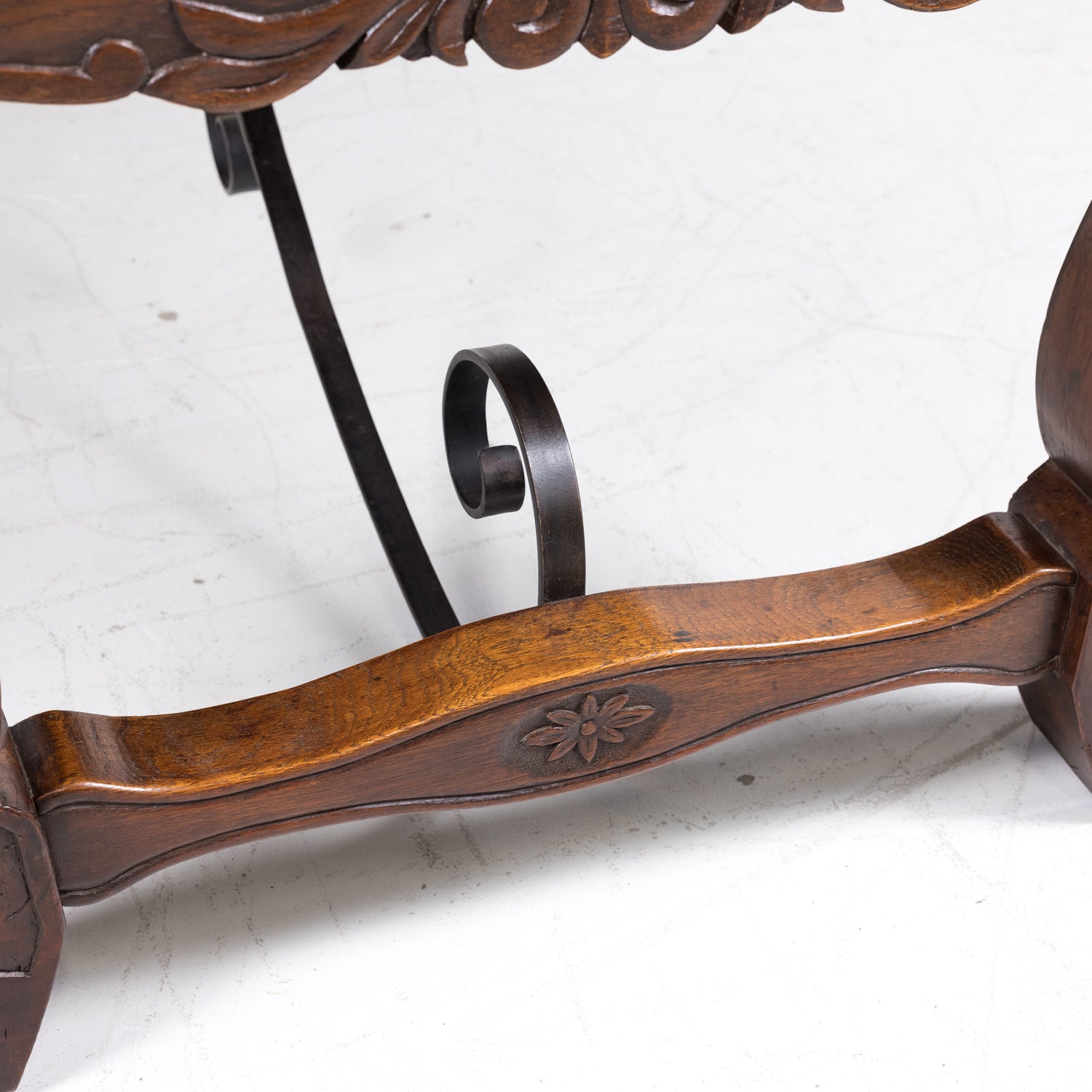 Antique French Carved Renaissance Style Dining Table