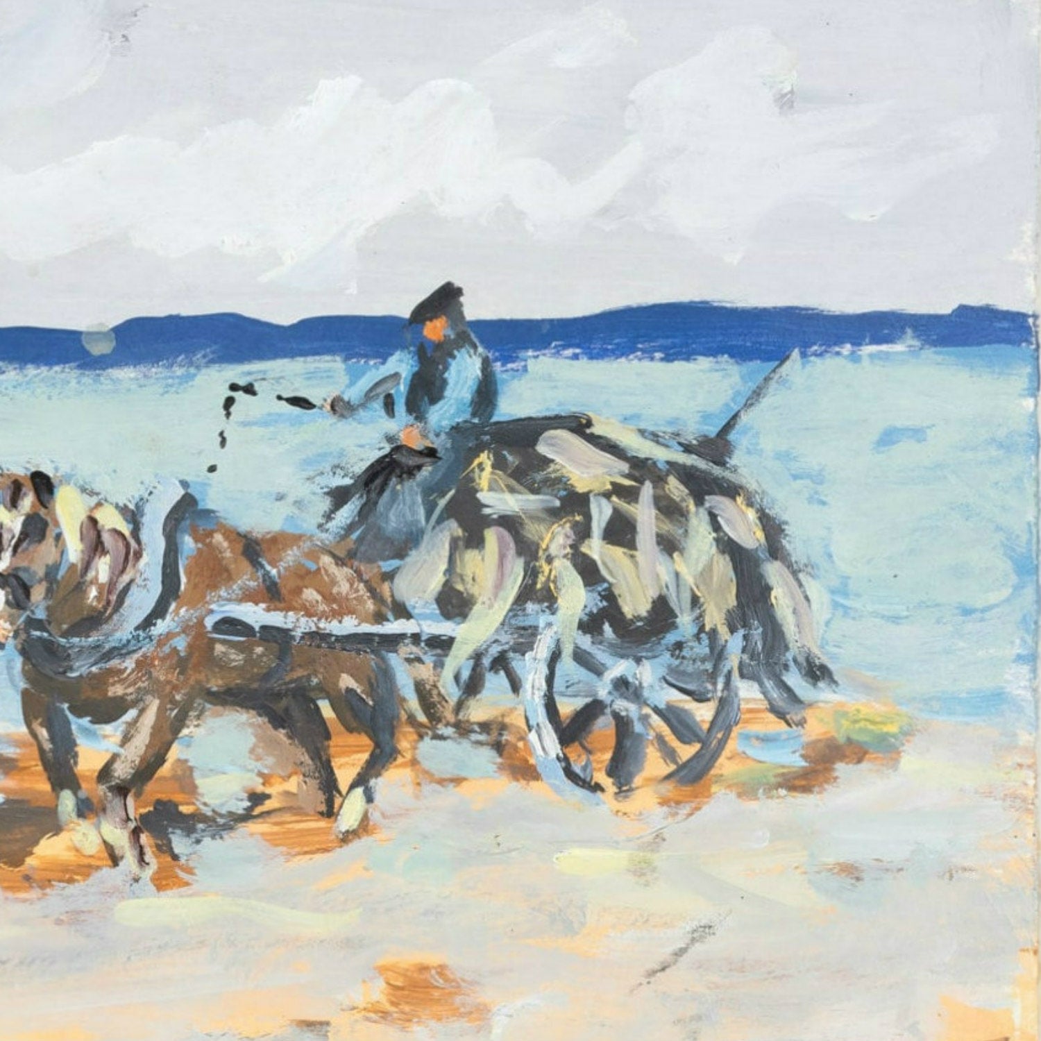 2013 Gouache On Board Painting, 