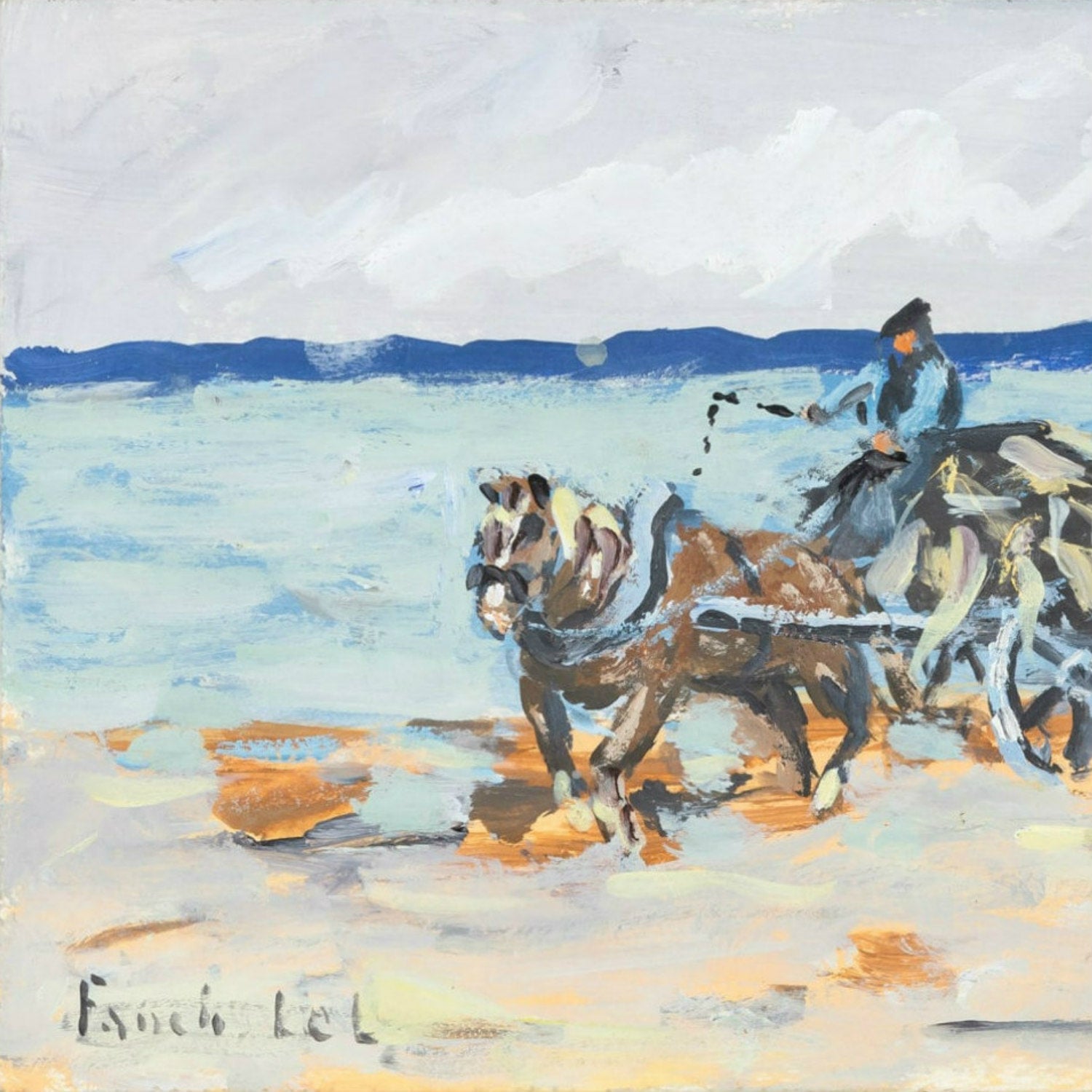 2013 Gouache On Board Painting, 