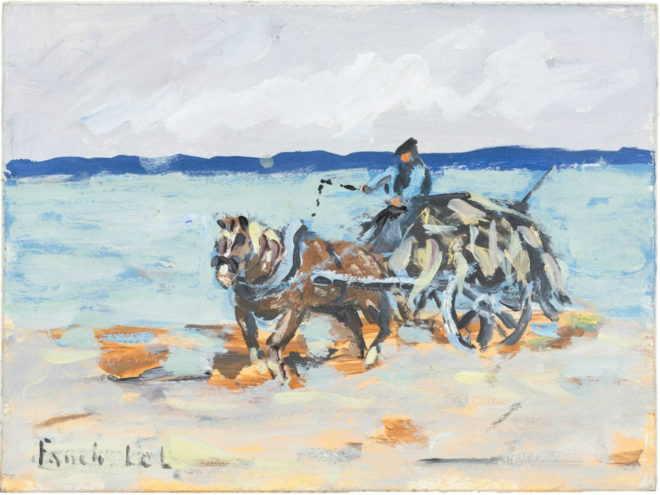 2013 Gouache On Board Painting, 