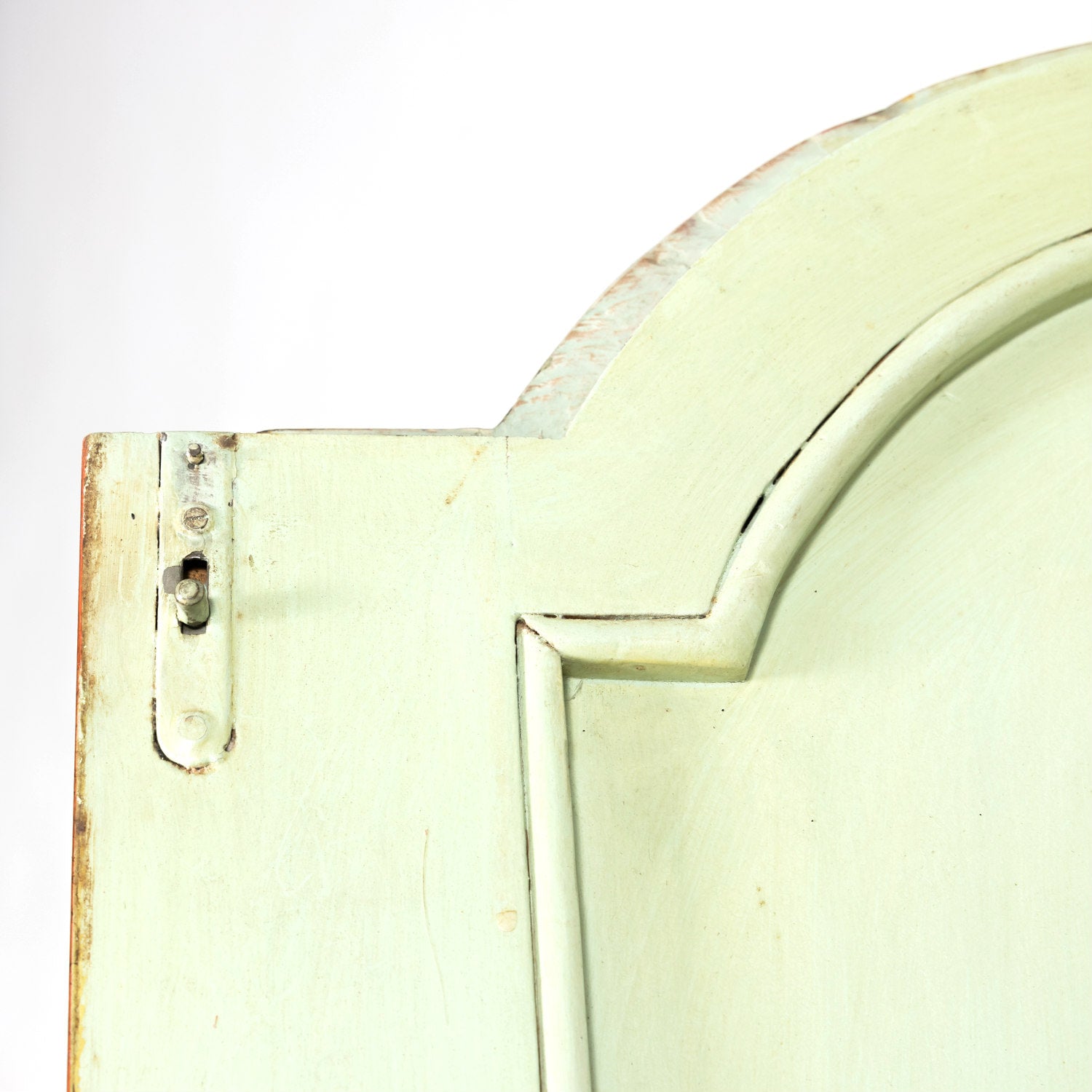 Mid-20th Century French Louis XIV Style Red Lacquer Chinoiserie Buffet Deux Corps