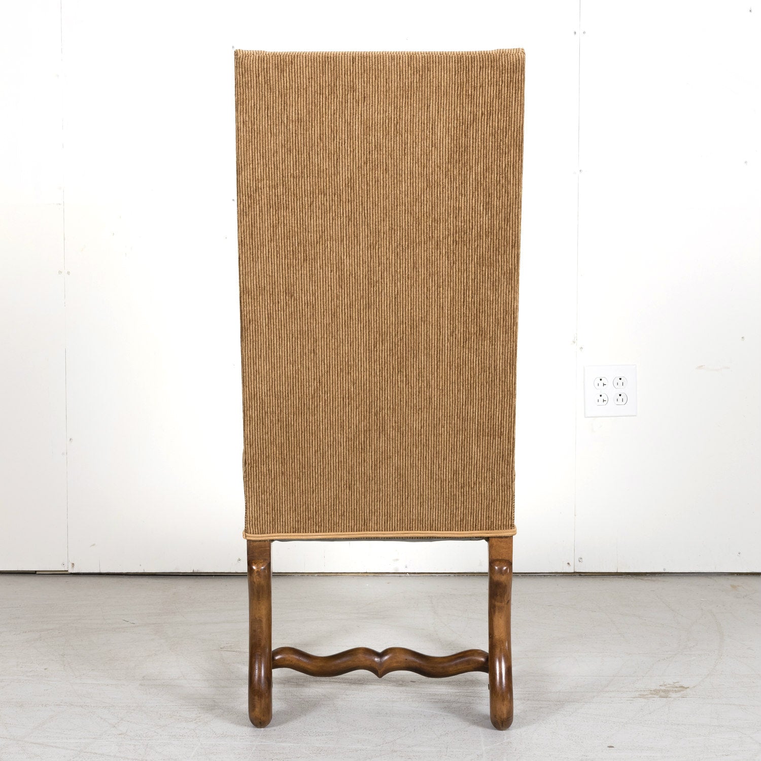 Set of 10 Antique French Louis XIII Style Os de Mouton Dining Side Chairs