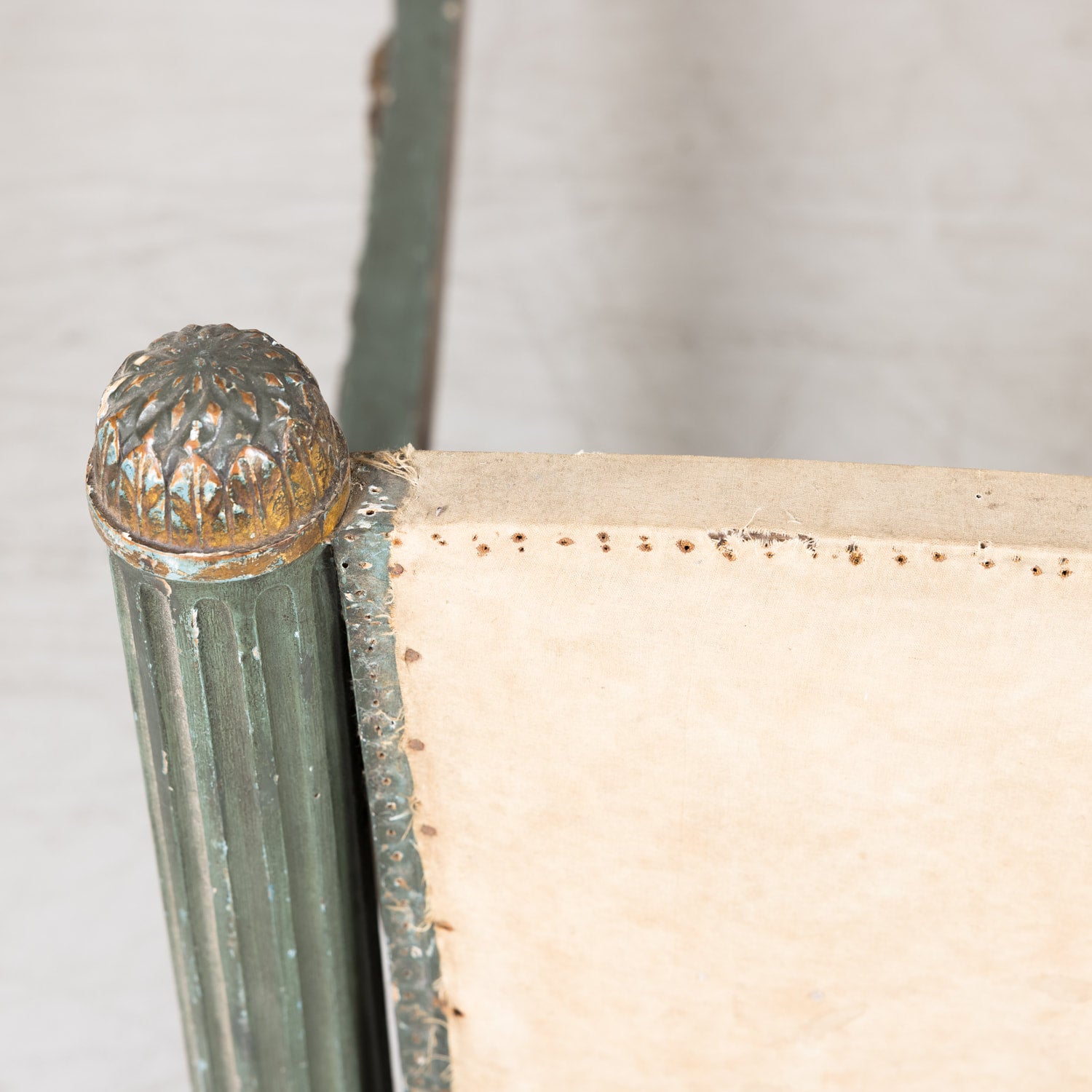 Early 19th Century Louis XVI Hand Painted Bed Frame