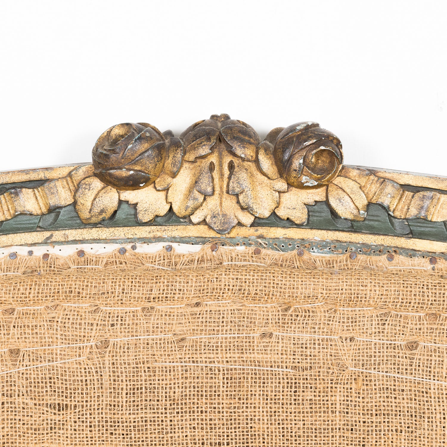 Early 19th Century Louis XVI Hand Painted Bed Frame