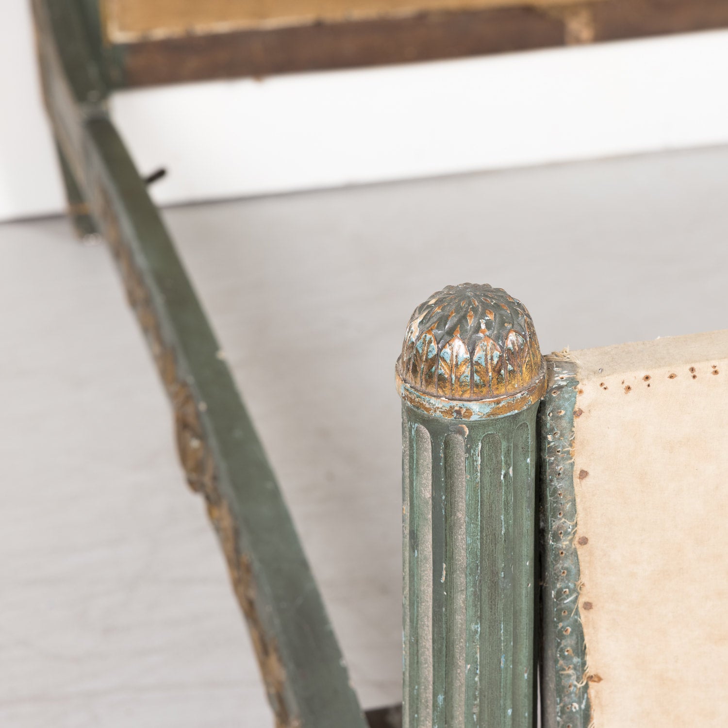 Early 19th Century Louis XVI Hand Painted Bed Frame