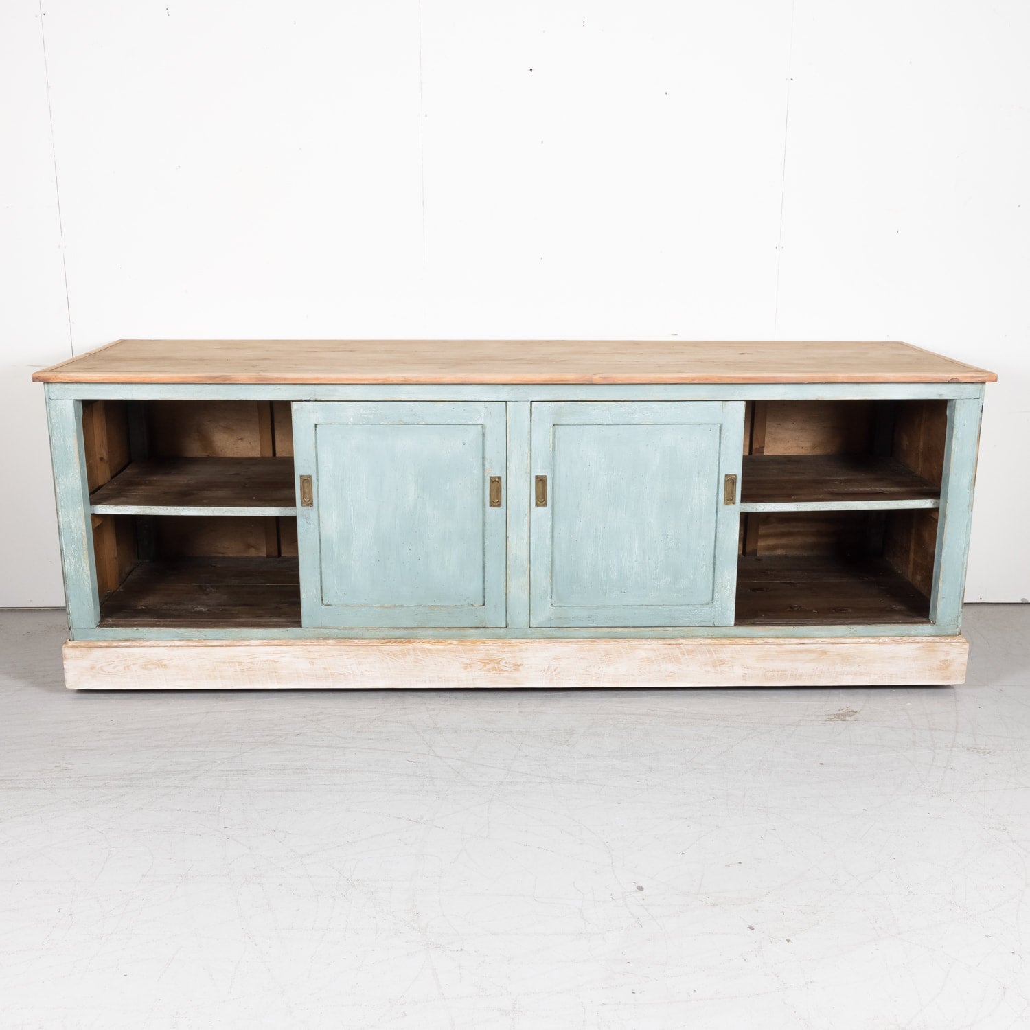 French Placard Island with Four Sliding Doors from South of France