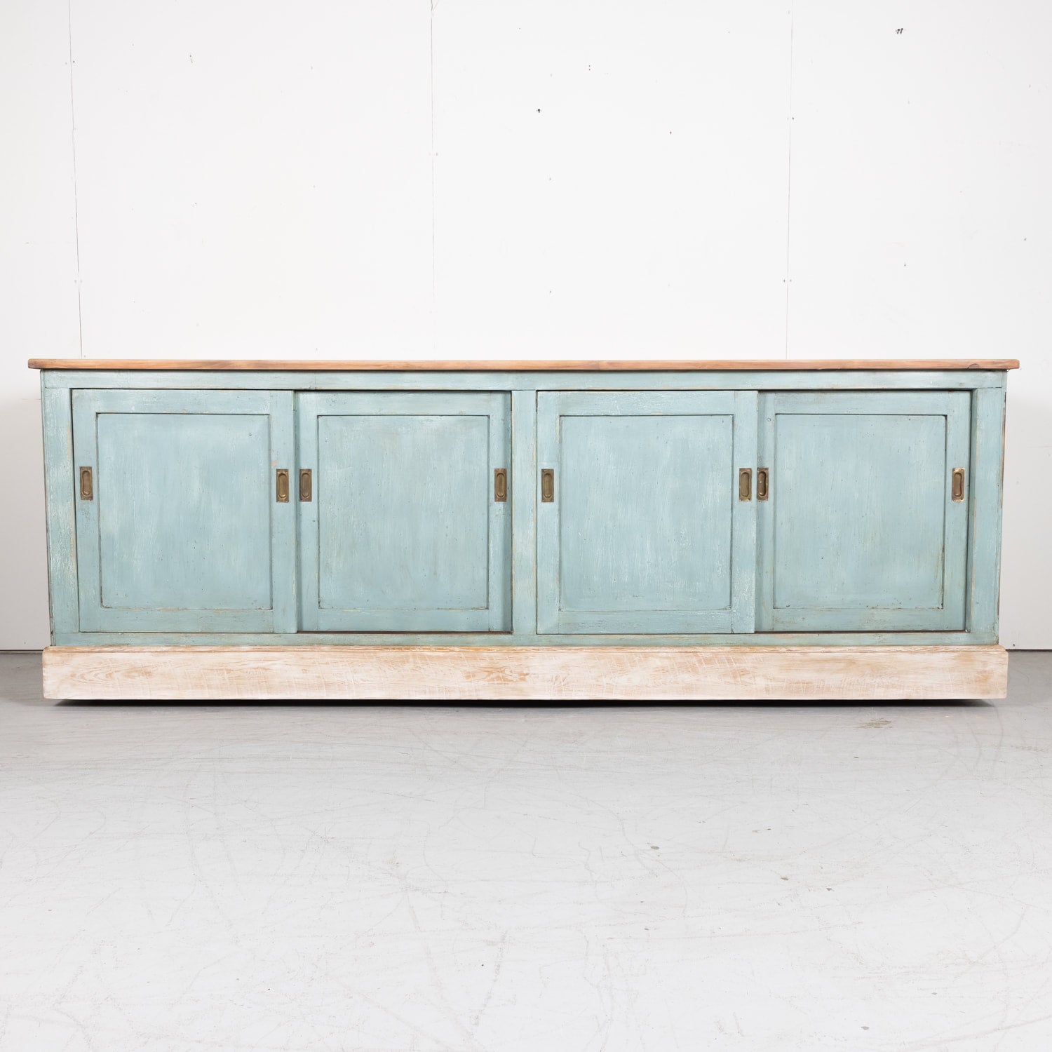 French Placard Island with Four Sliding Doors from South of France