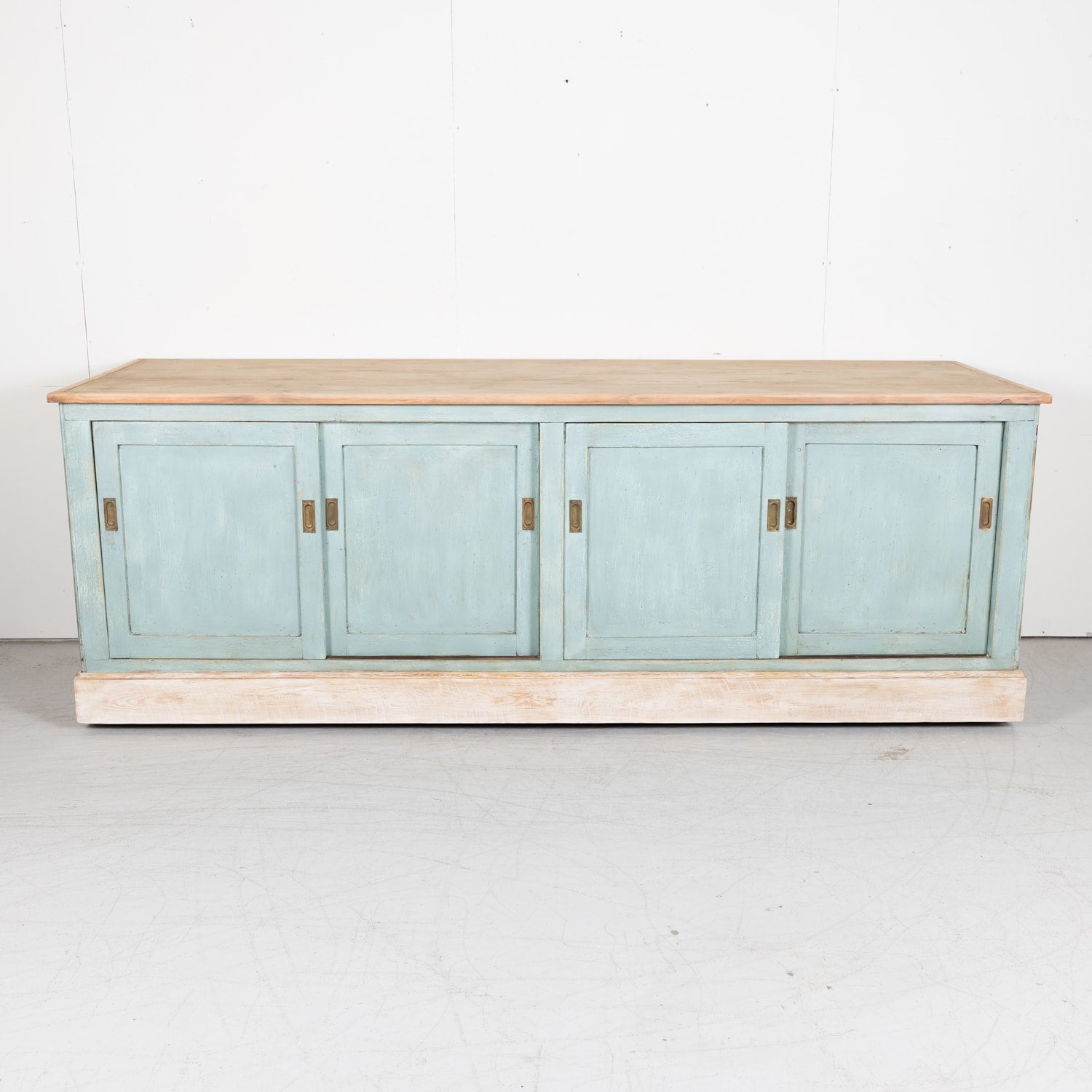 French Placard Island with Four Sliding Doors from South of France