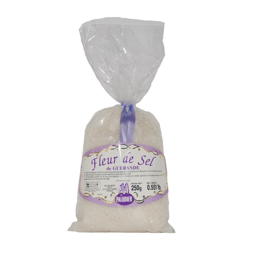 Le Paludier de Guérande Fleur de Sel in a Bag, 8.8oz.