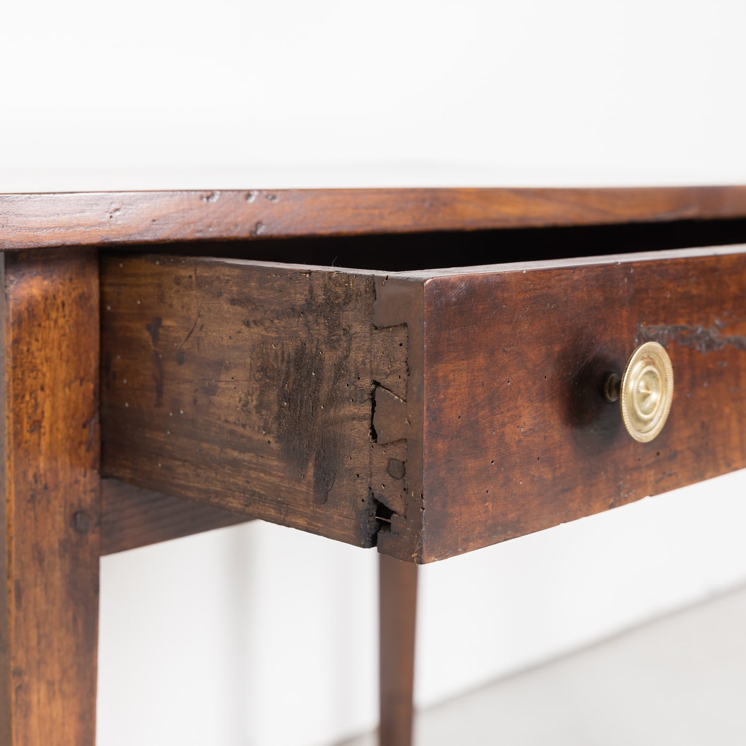 Early 19th Century French Empire Period Provincial Side Table or Work Table