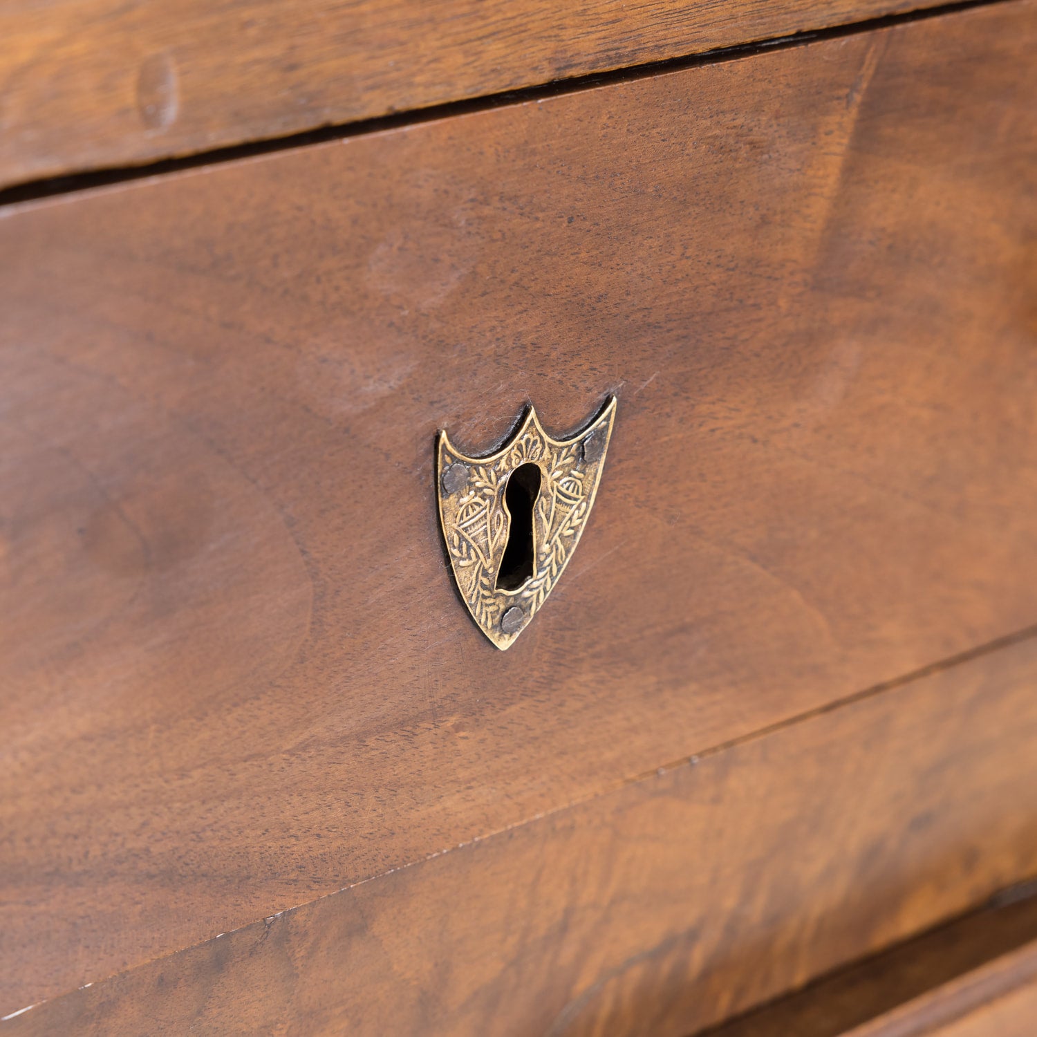 SOLD Period 18th Century Louis XVI Country French Buffet d'Appui, Solid Walnut from Lyon